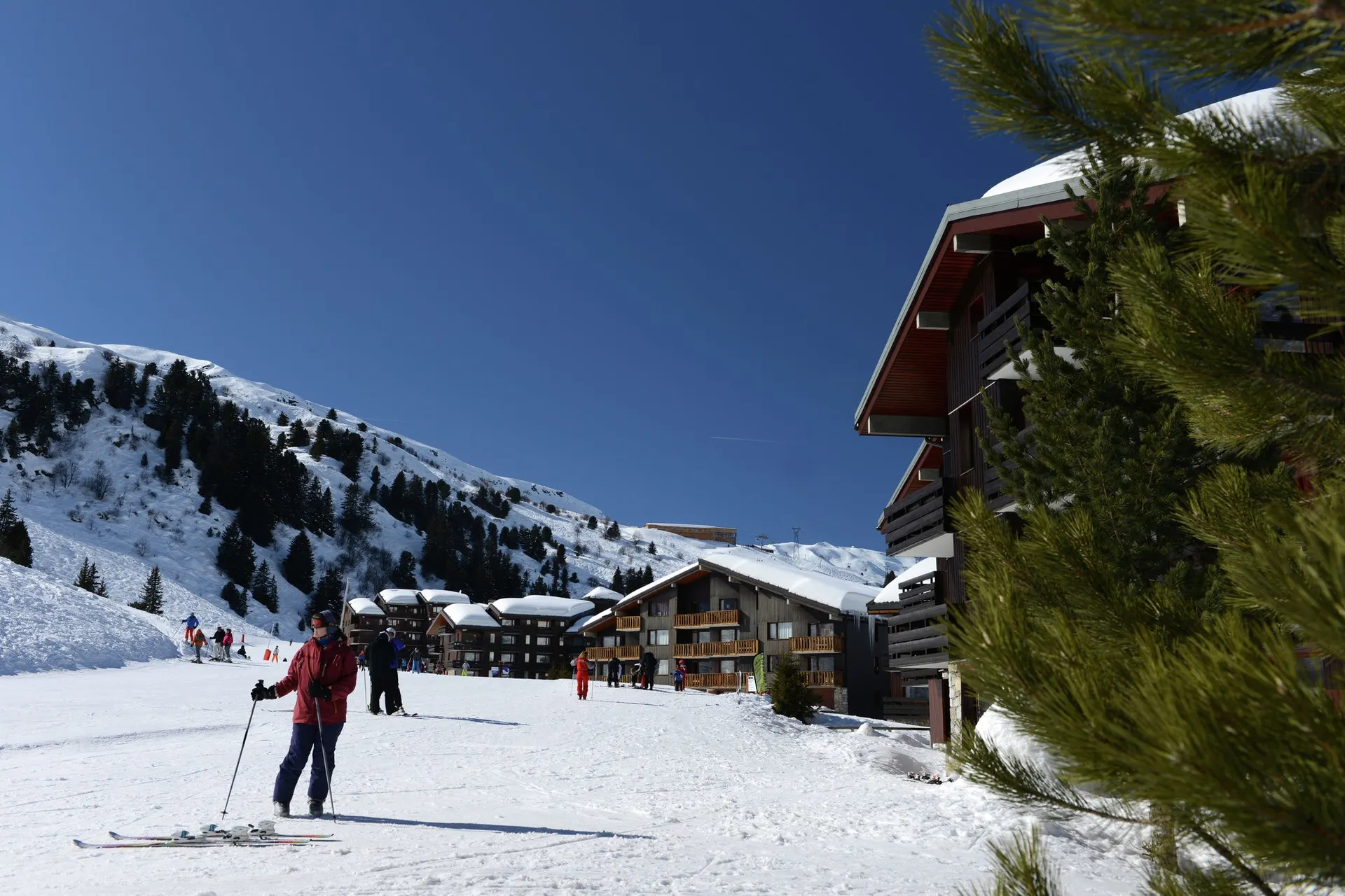 Extérieur maison de vacances (hiver)