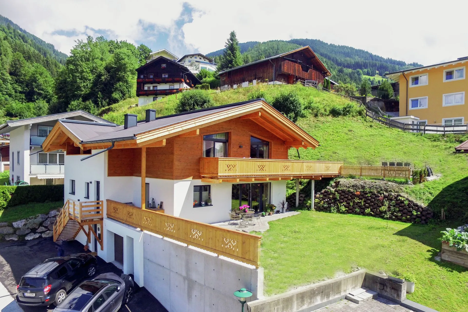 Extérieur maison de vacances (été)