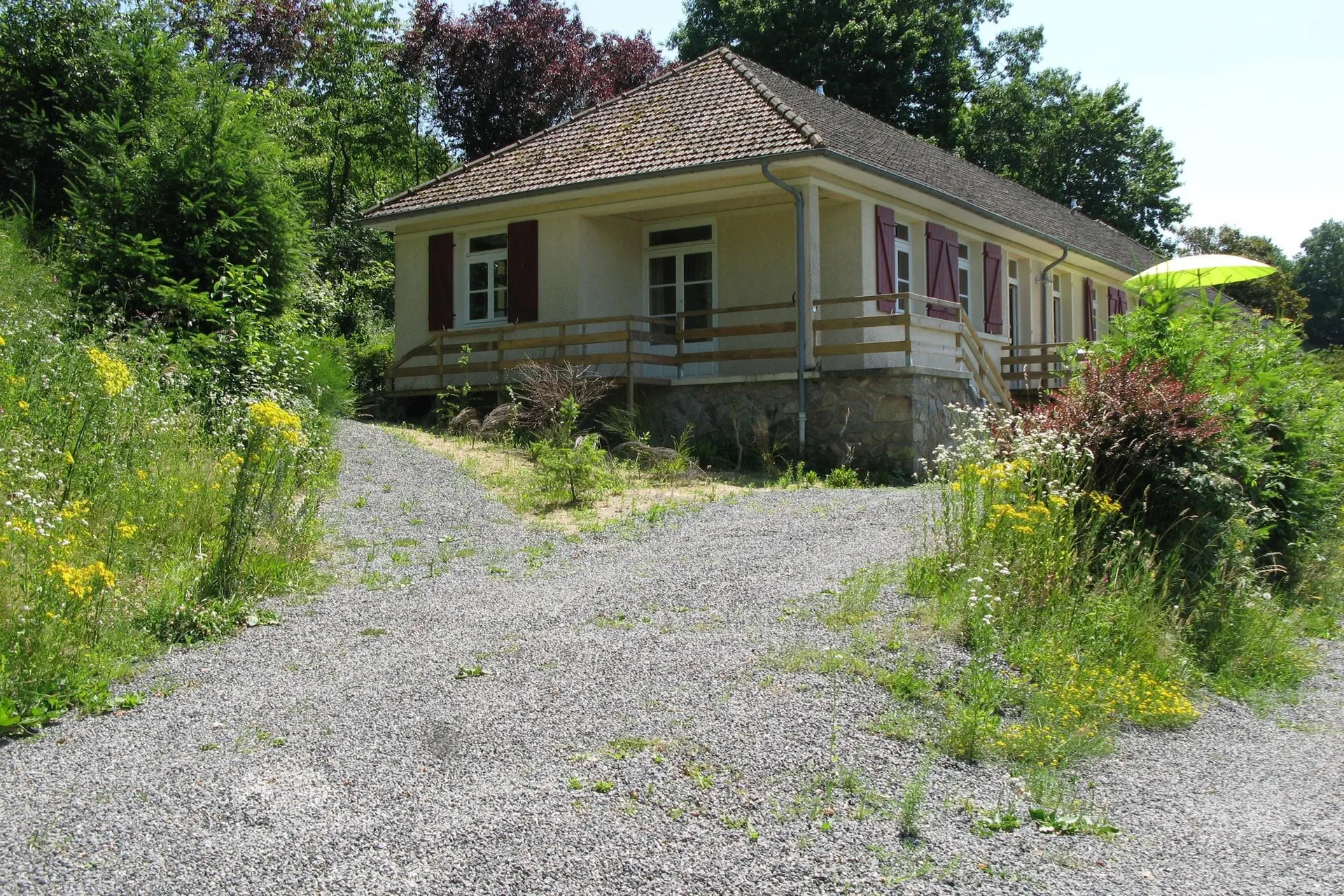 Extérieur maison de vacances (été)
