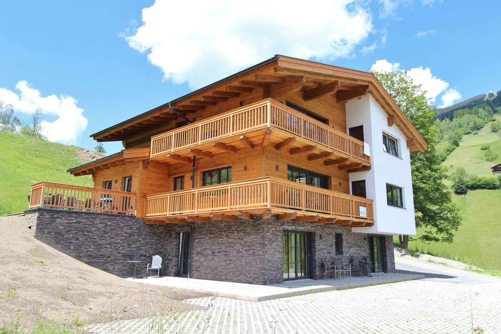 Extérieur maison de vacances (été)