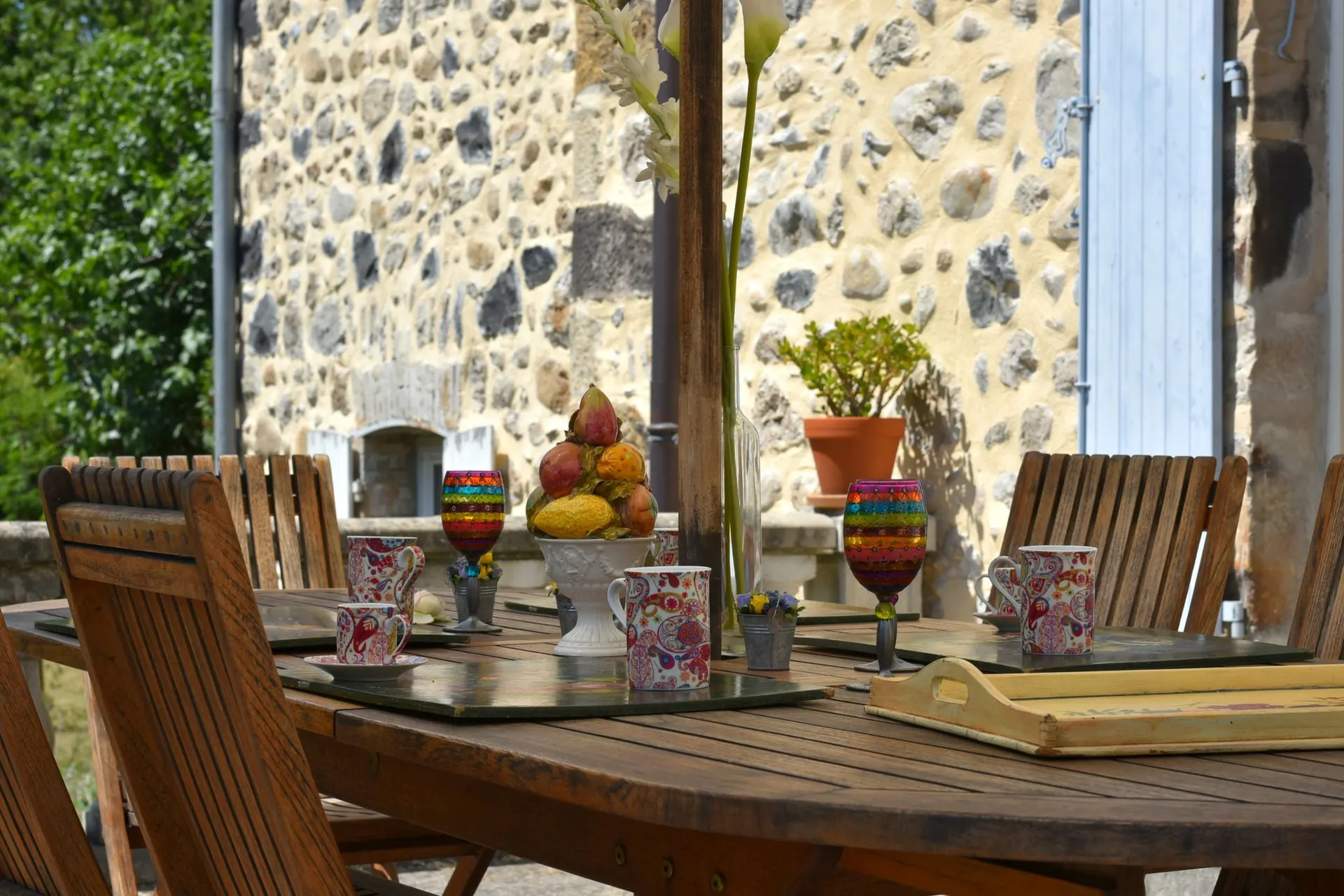 Extérieur maison de vacances (été)