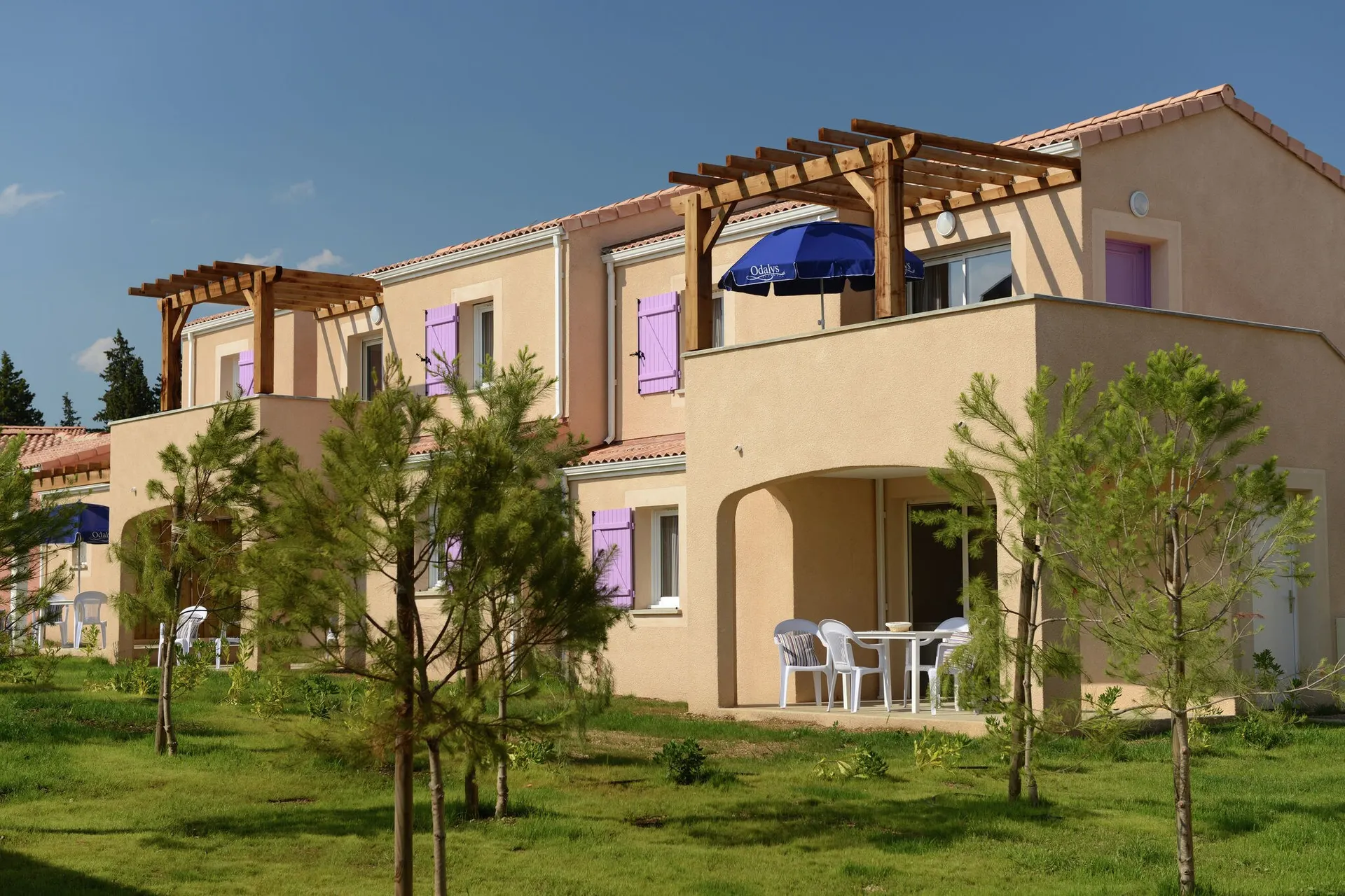 Extérieur maison de vacances (été)