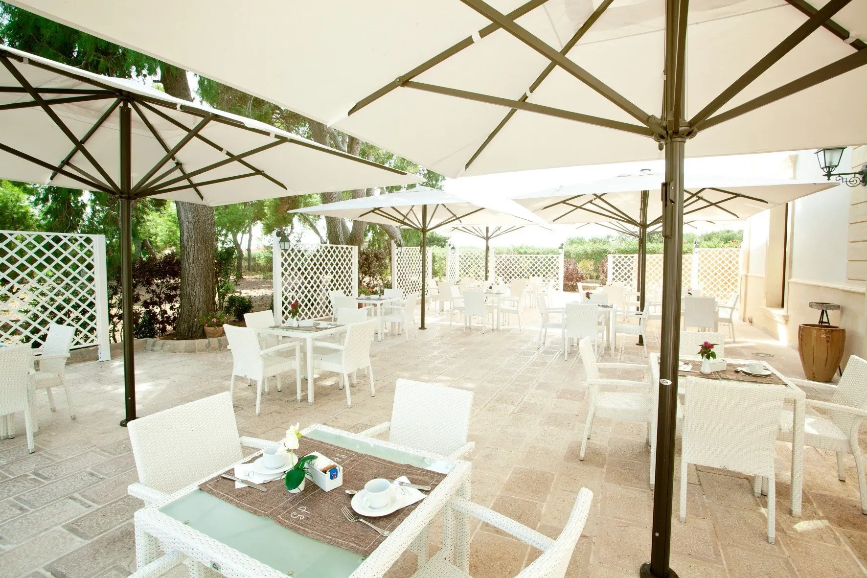 giardino dei pini - puglia - italie - terras