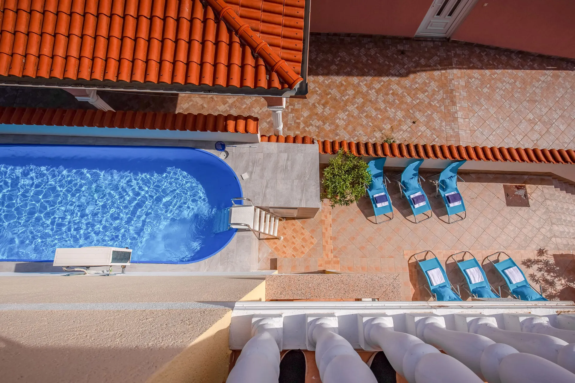 Piscine maison de vacances