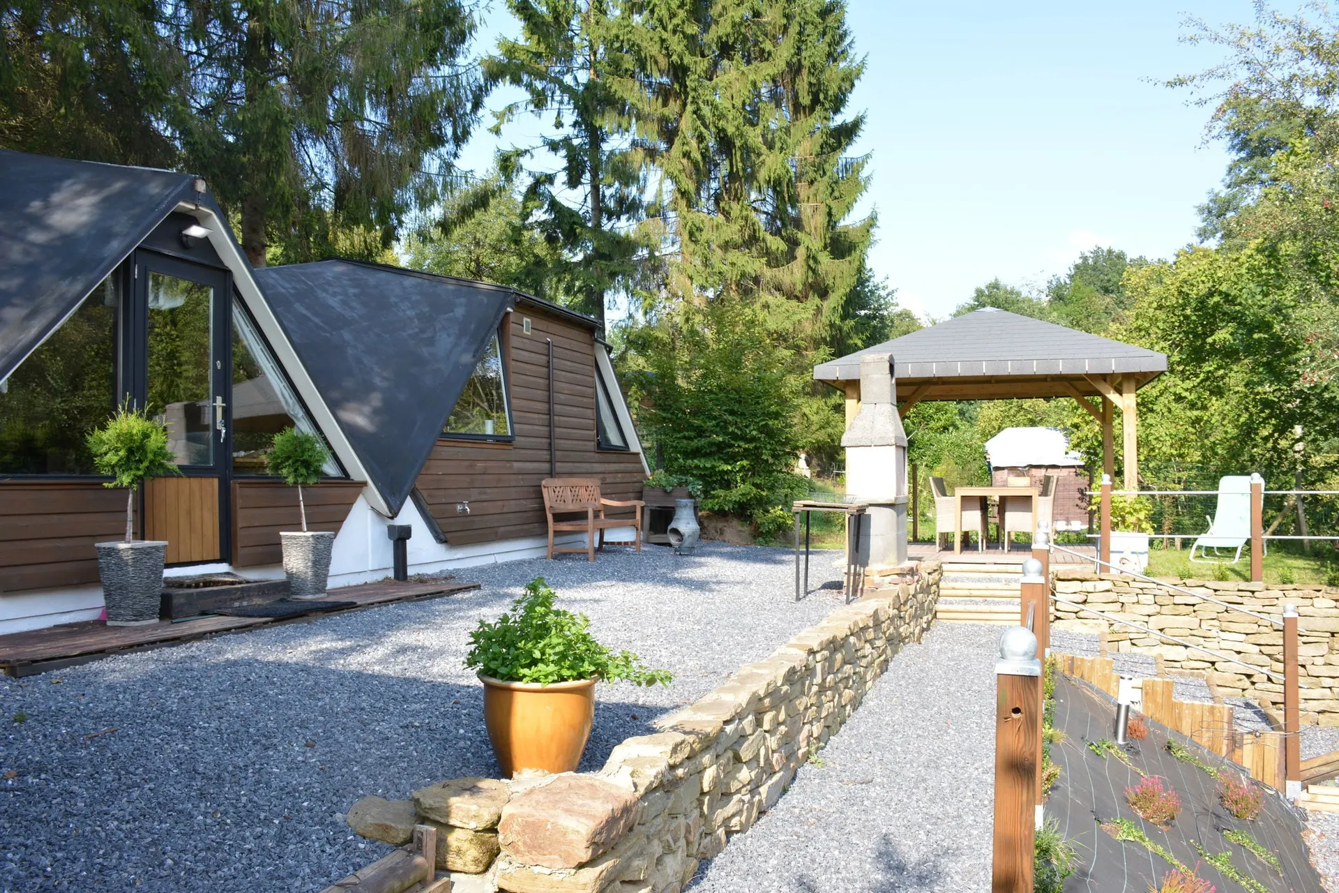 Extérieur maison de vacances (été)