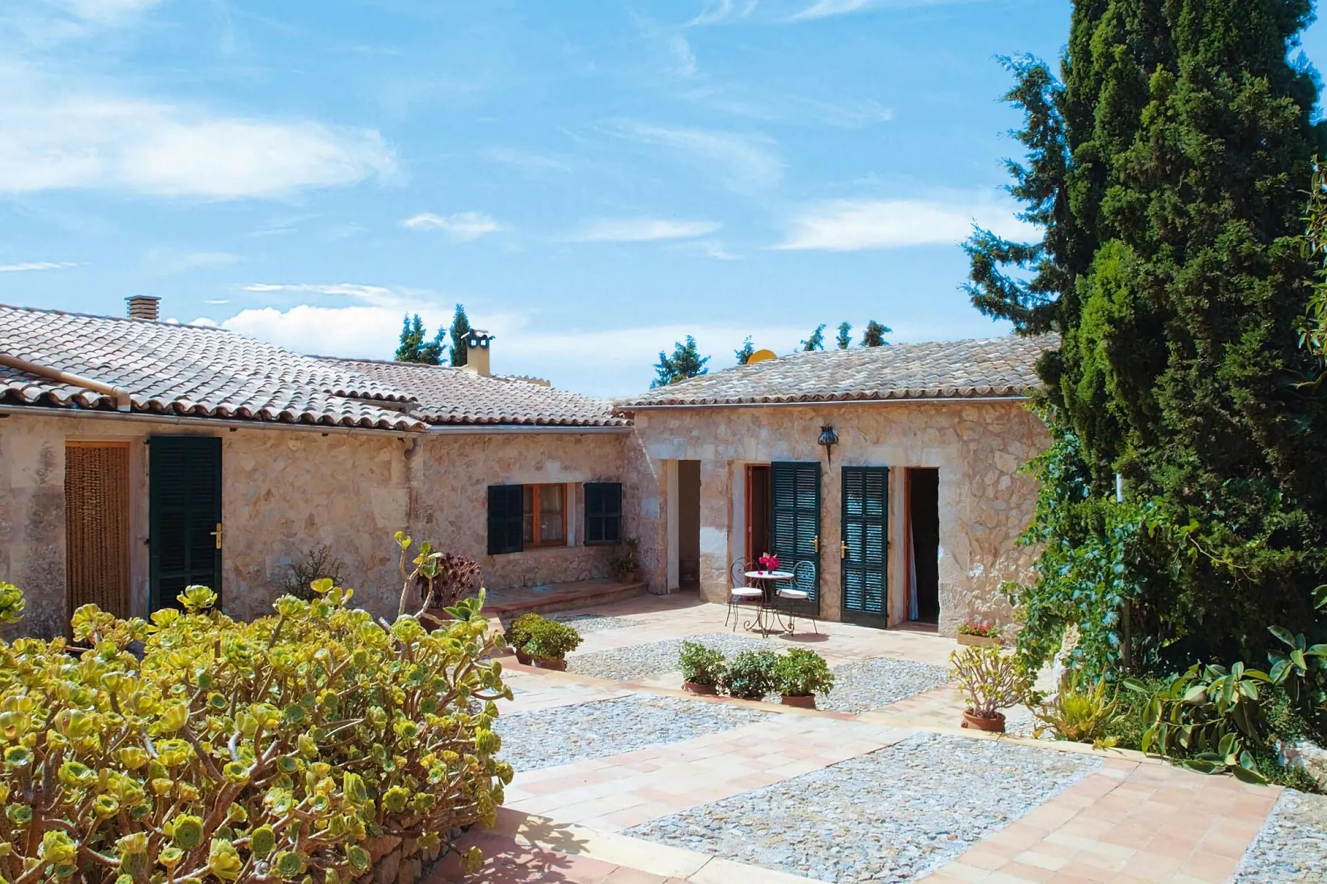 Extérieur maison de vacances (été)