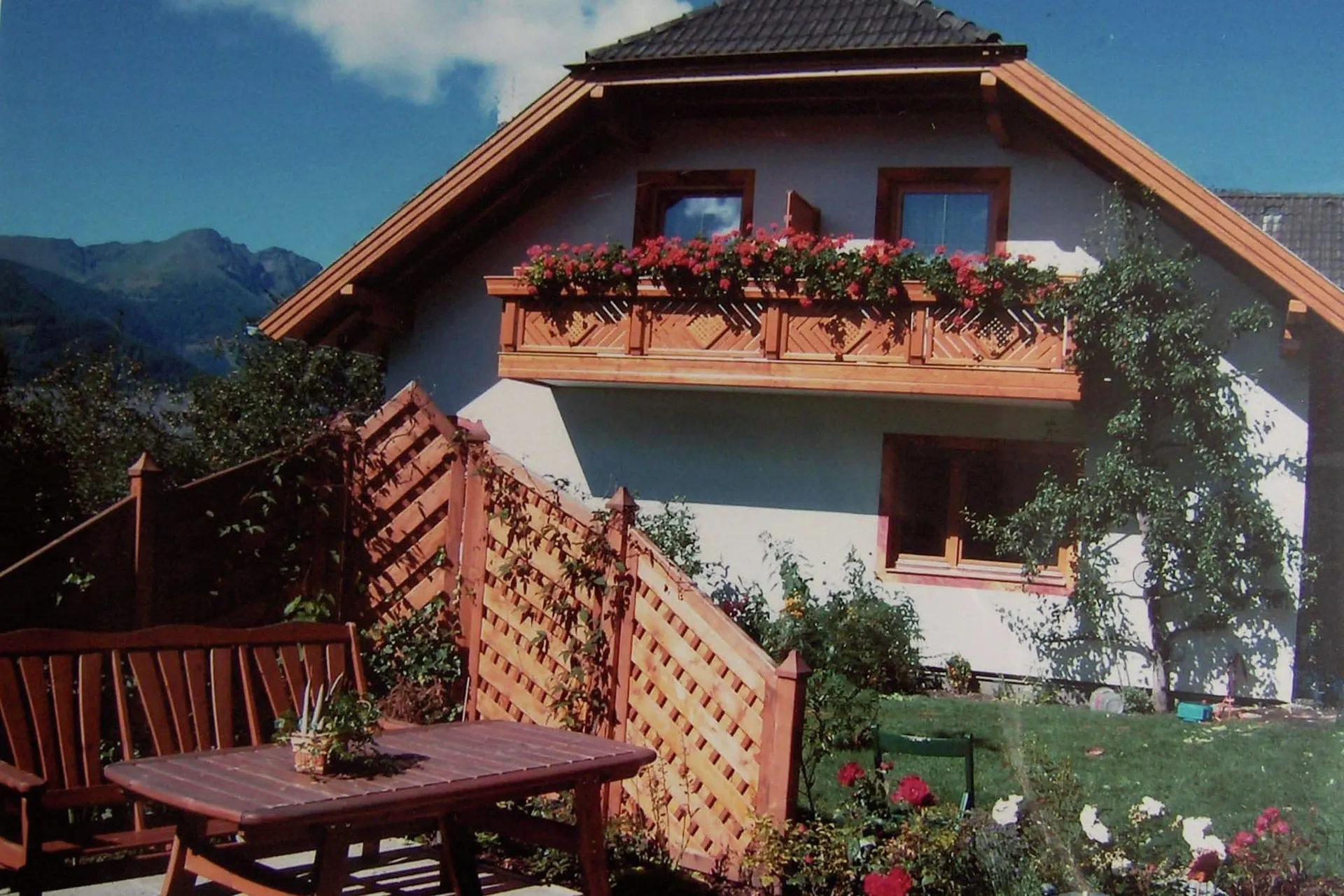 Exterieur vakantiehuis (zomer)