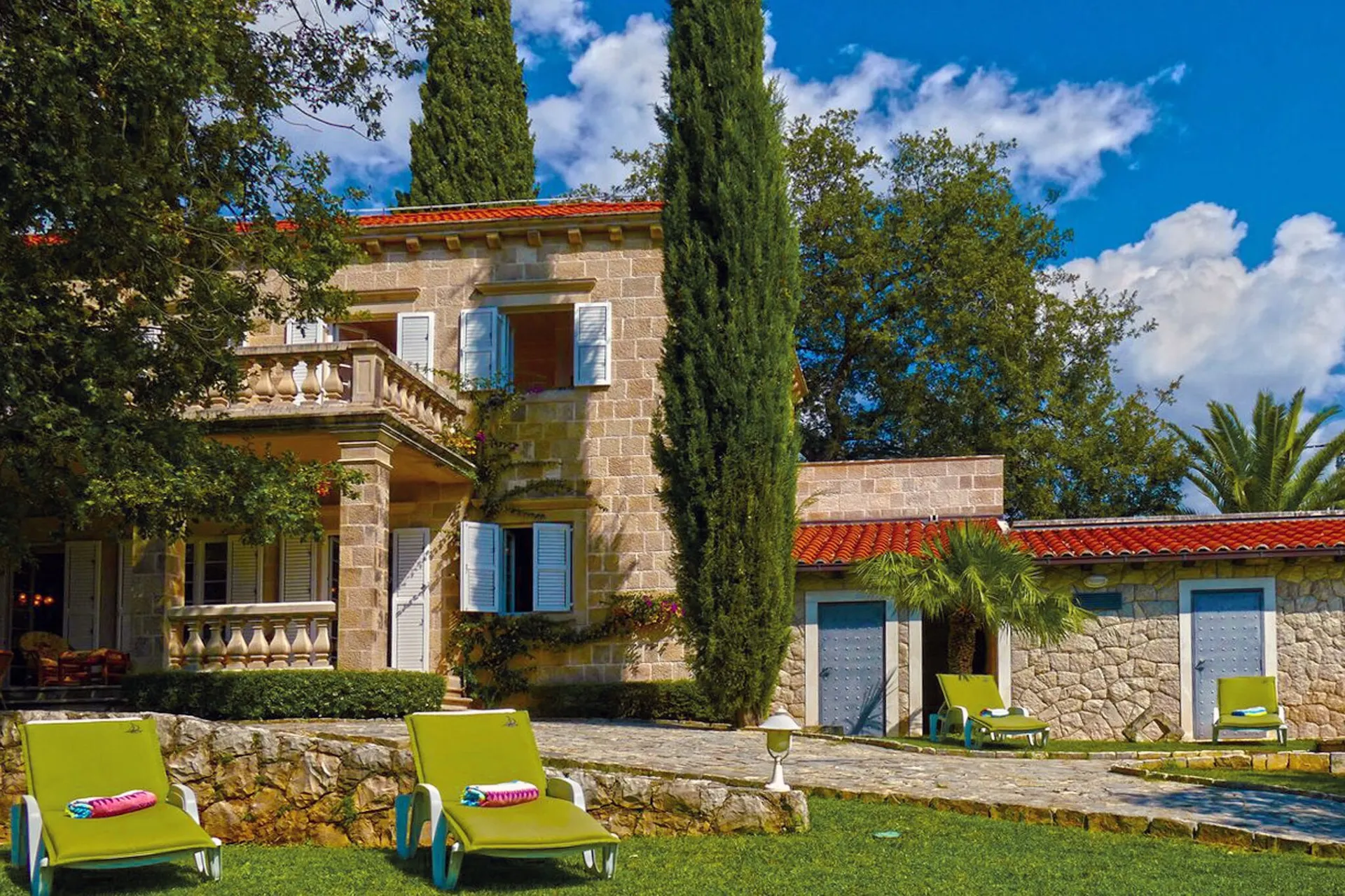 Extérieur maison de vacances (hiver)