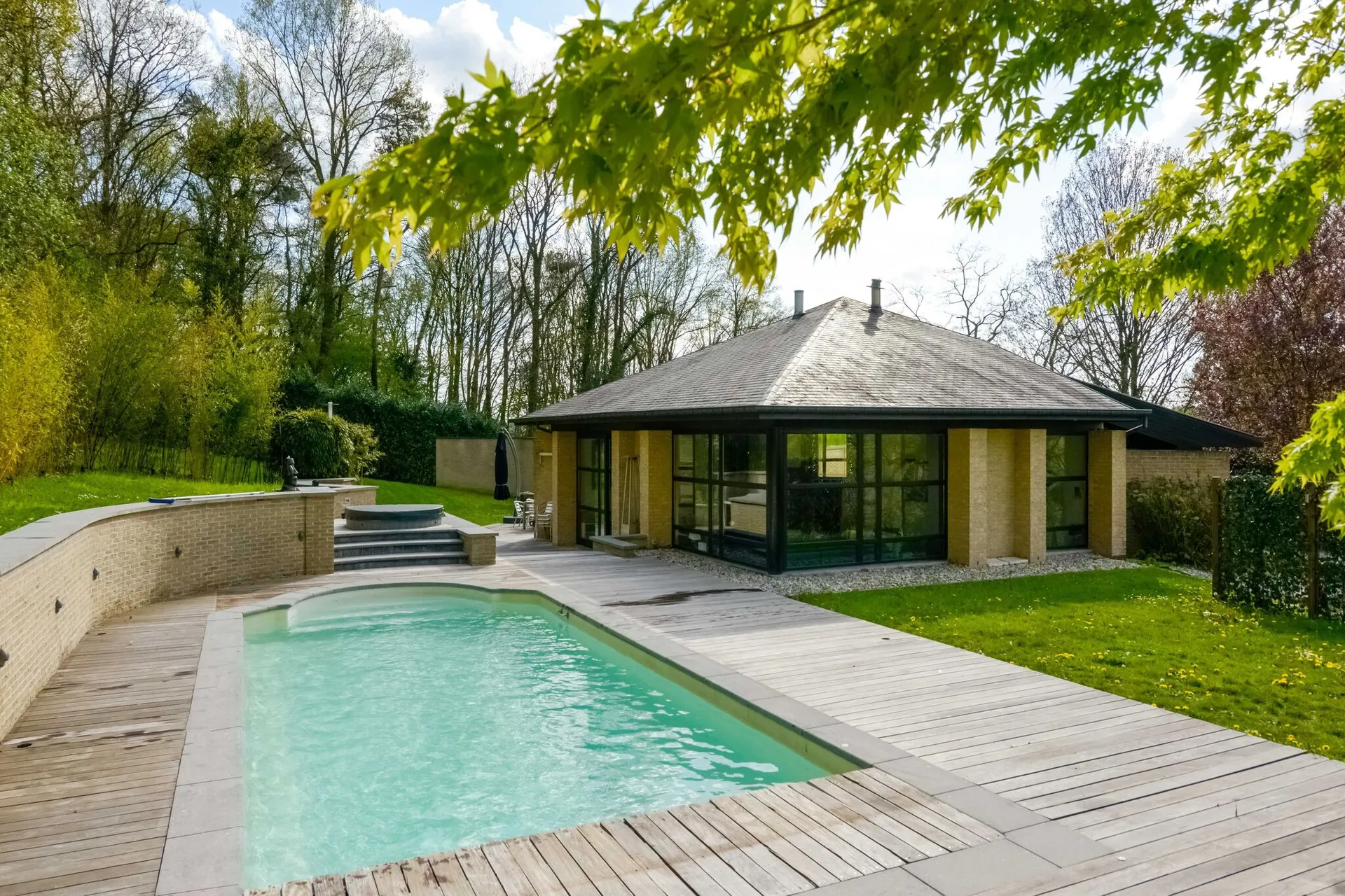 Piscine maison de vacances