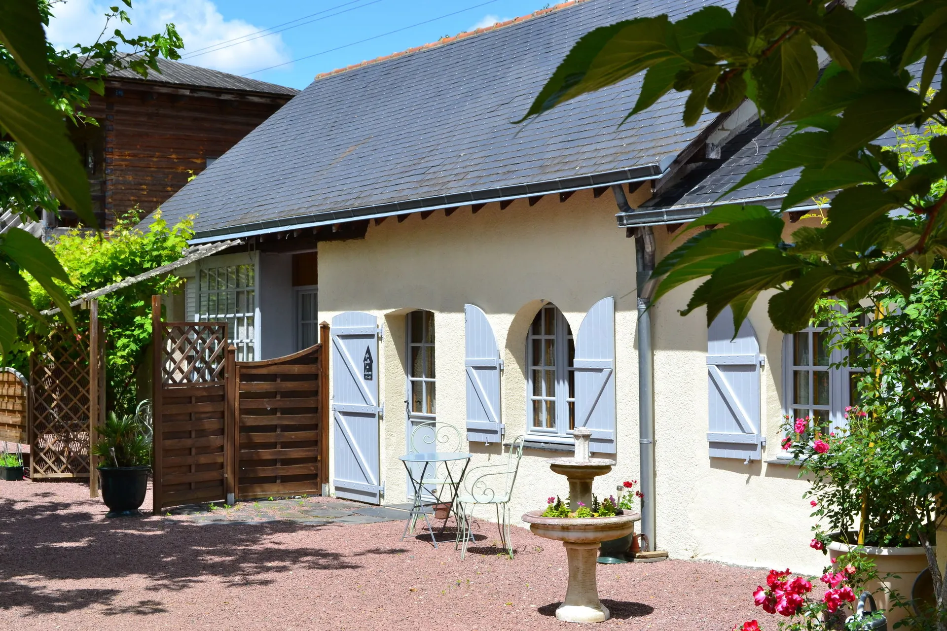 Extérieur maison de vacances (été)