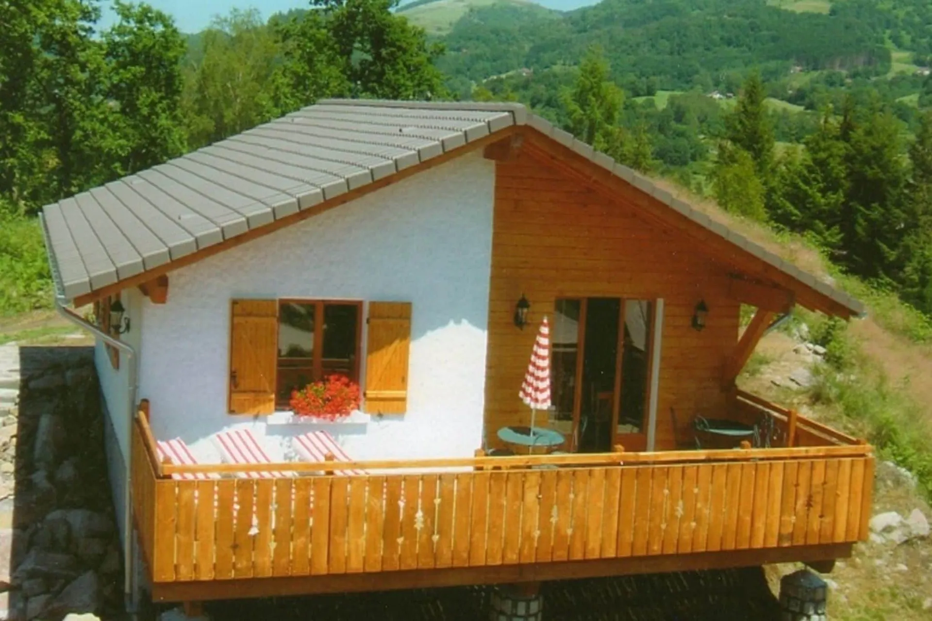 Extérieur maison de vacances (été)