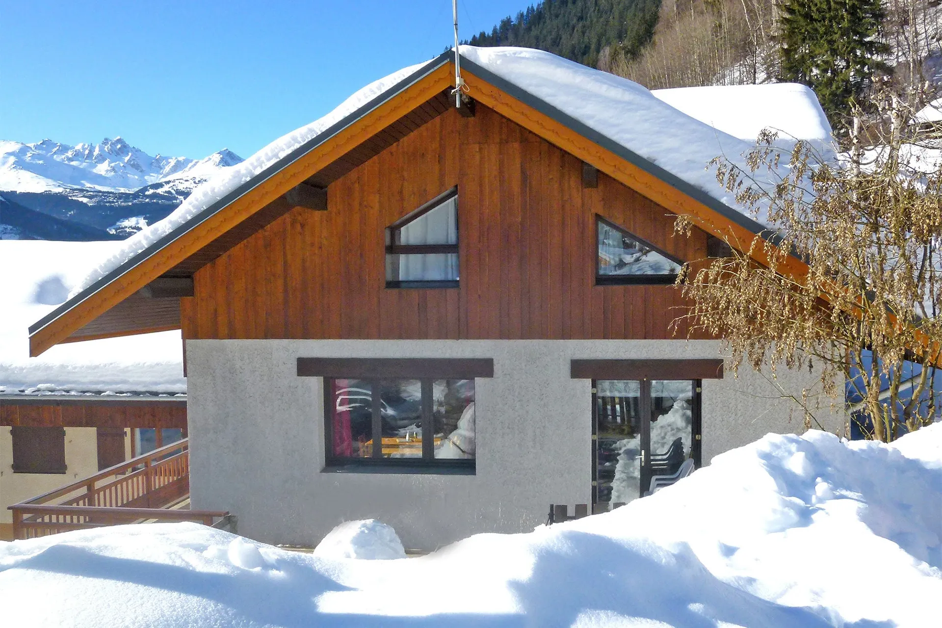Extérieur maison de vacances (hiver)