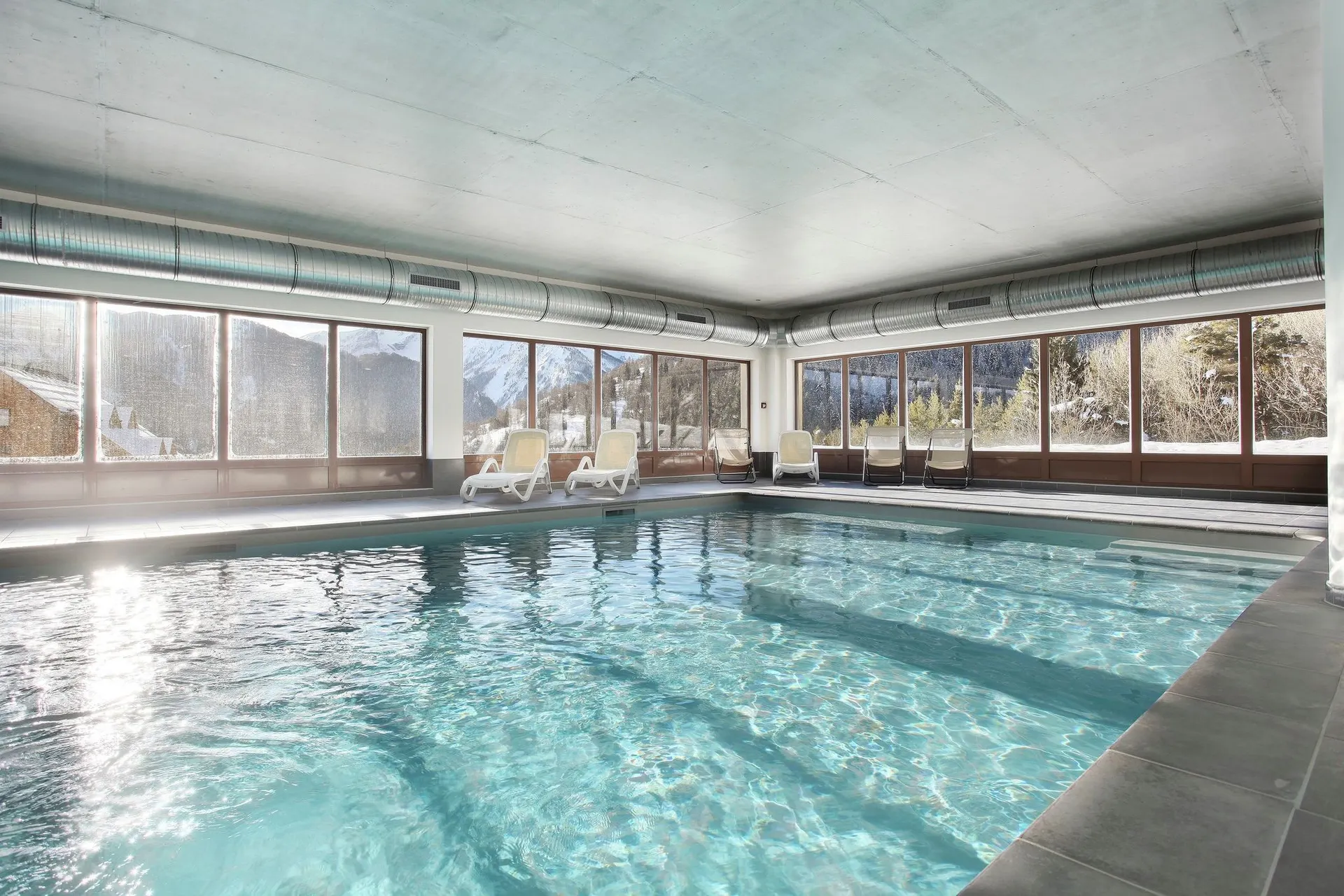 Piscine maison de vacances