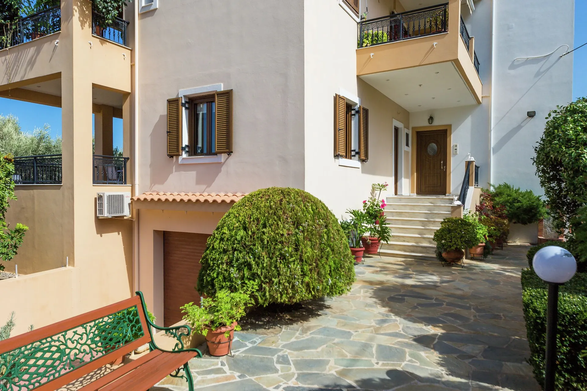 Extérieur maison de vacances (été)