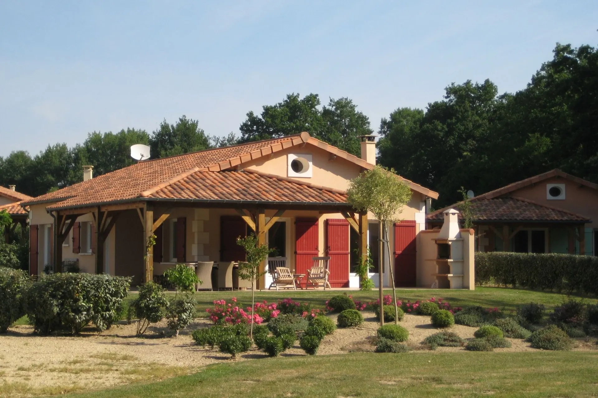 Extérieur maison de vacances (été)