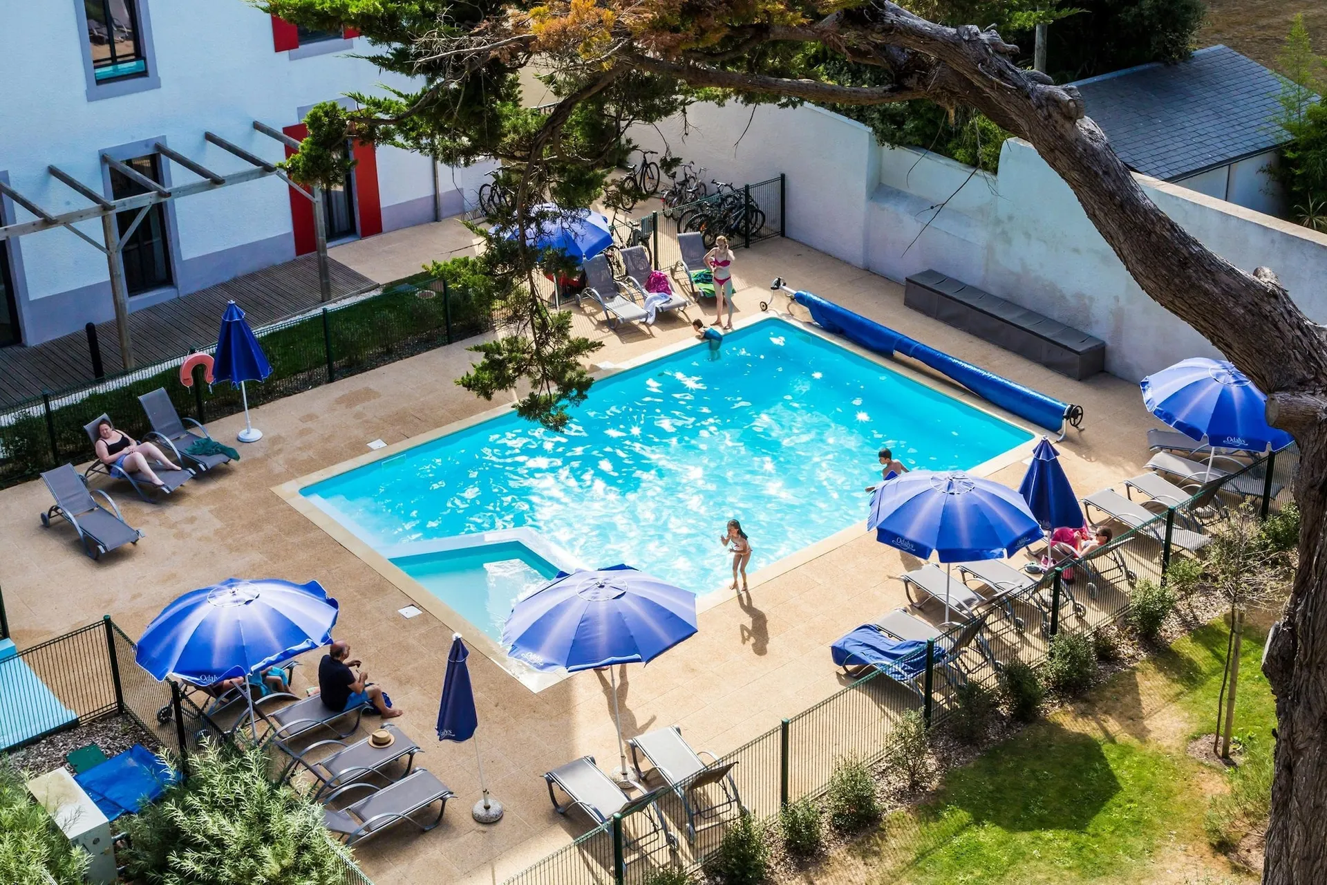 Zwembad van vakantiehuis
