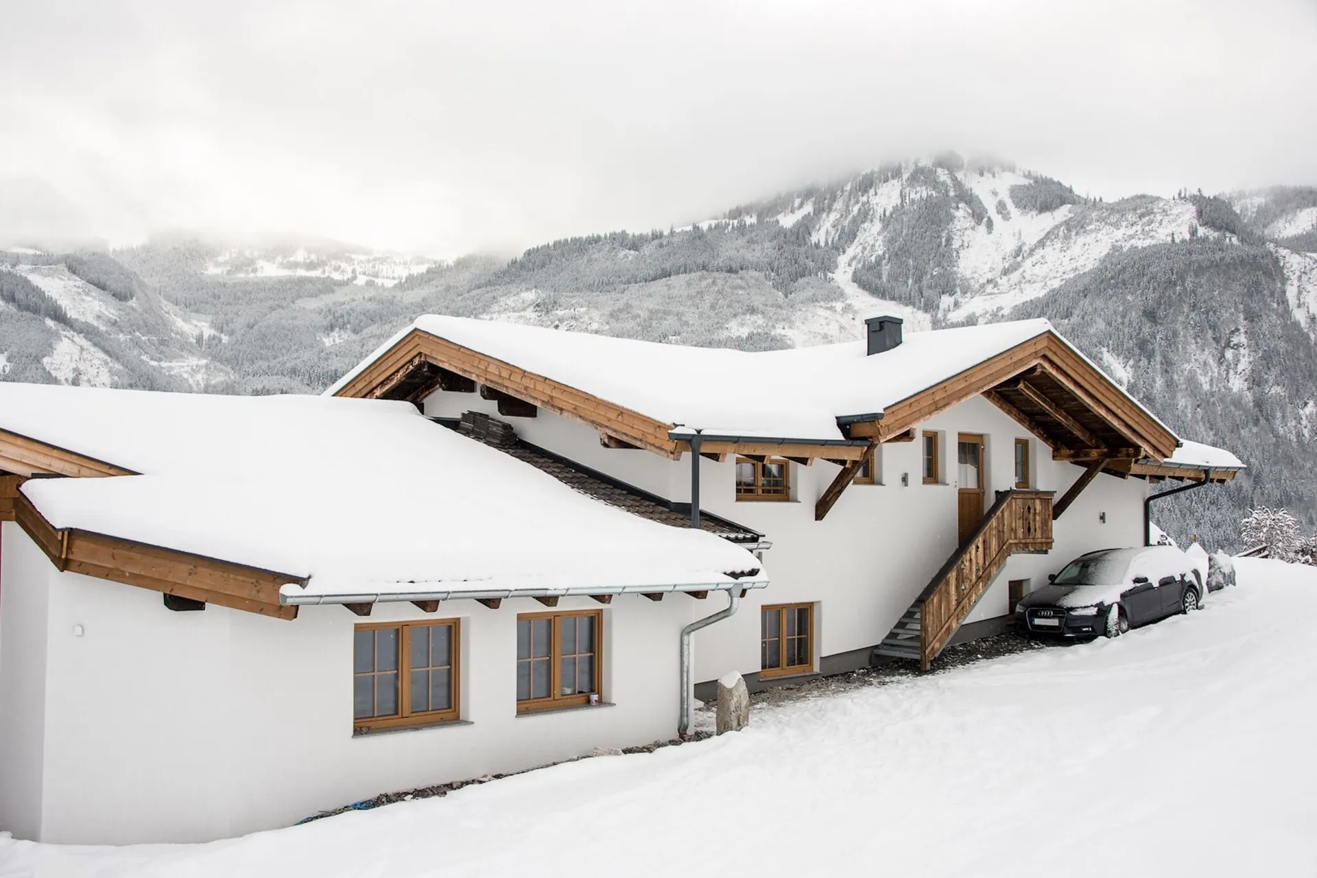 Extérieur maison de vacances (hiver)