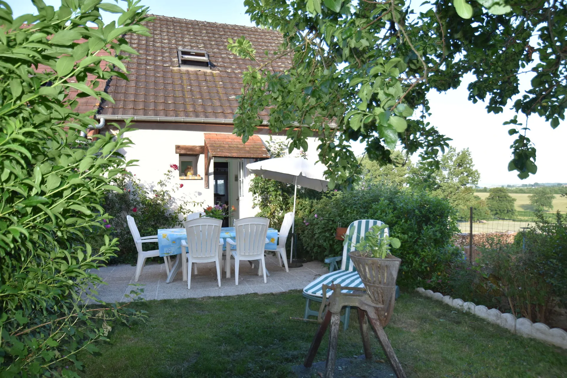 Extérieur maison de vacances (été)