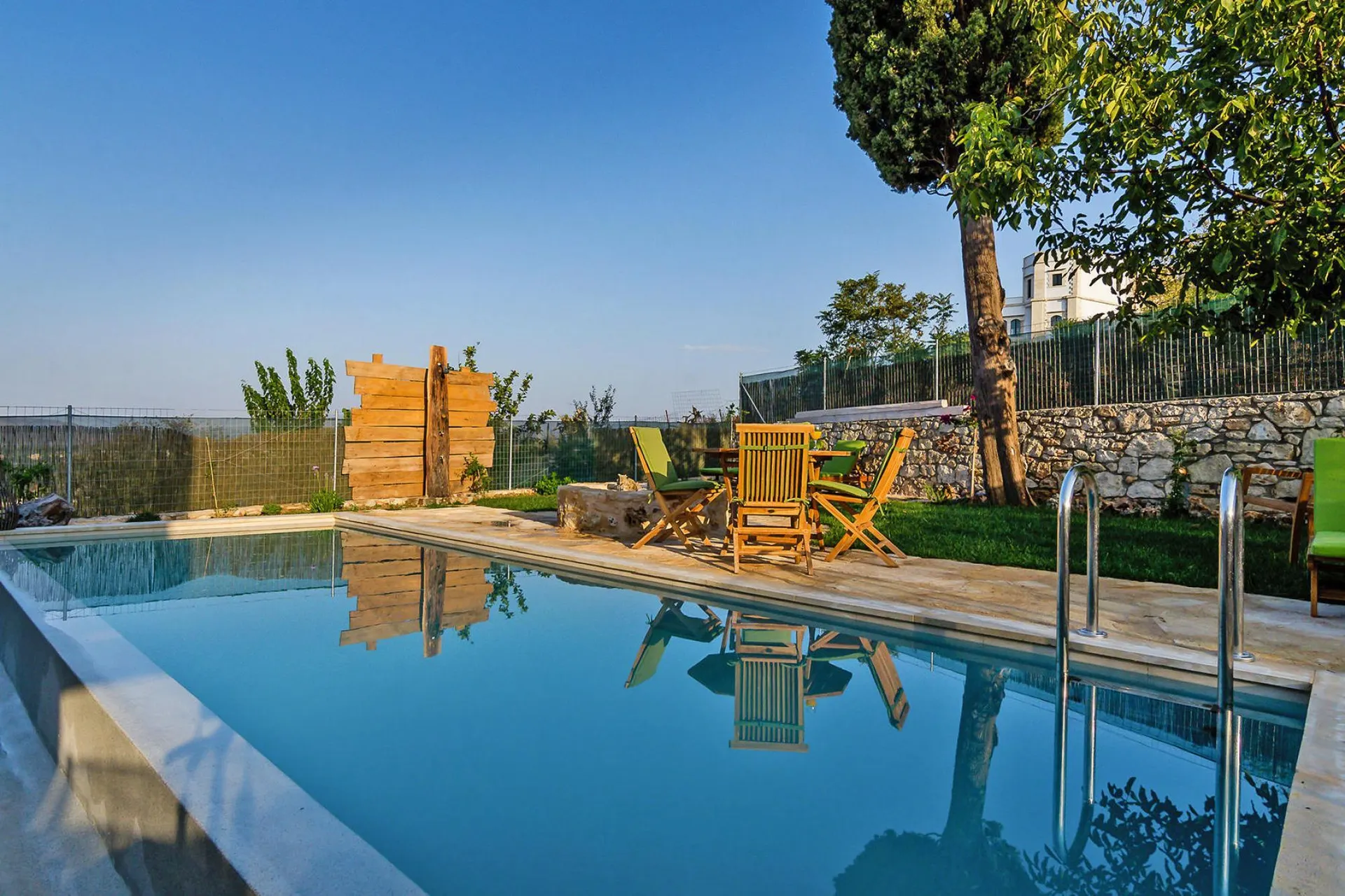 Piscine maison de vacances