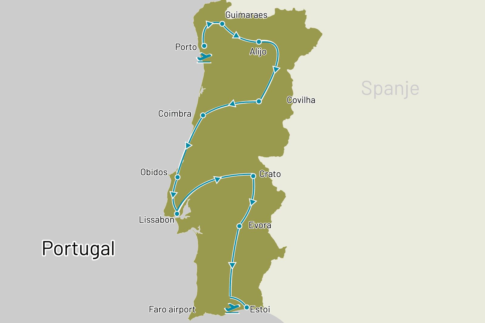 Fly-drive Portugal Compleet (pousadas) 15 dagen, foto 3