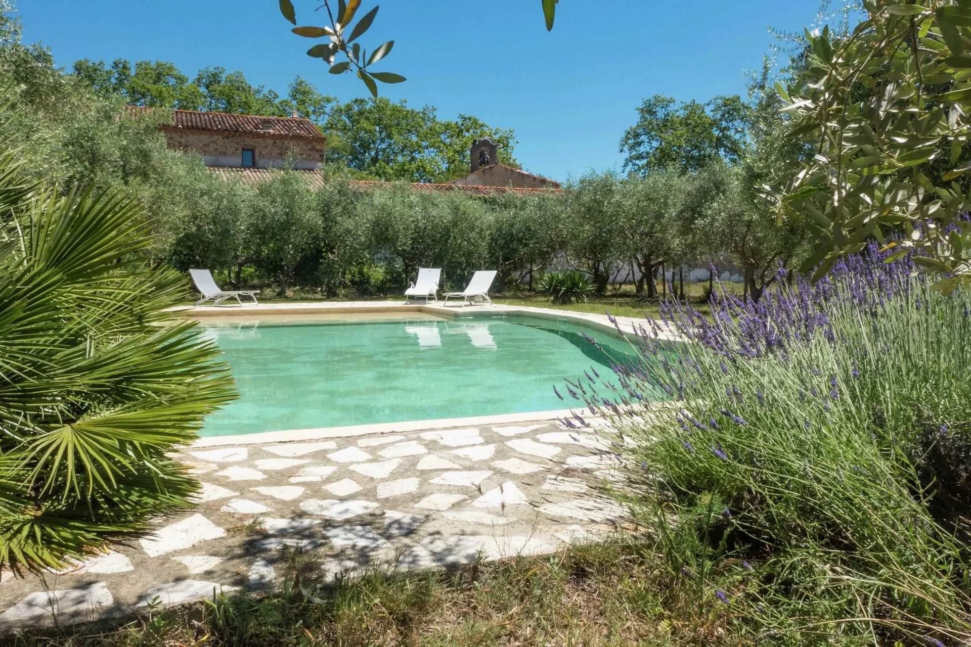 Piscine maison de vacances