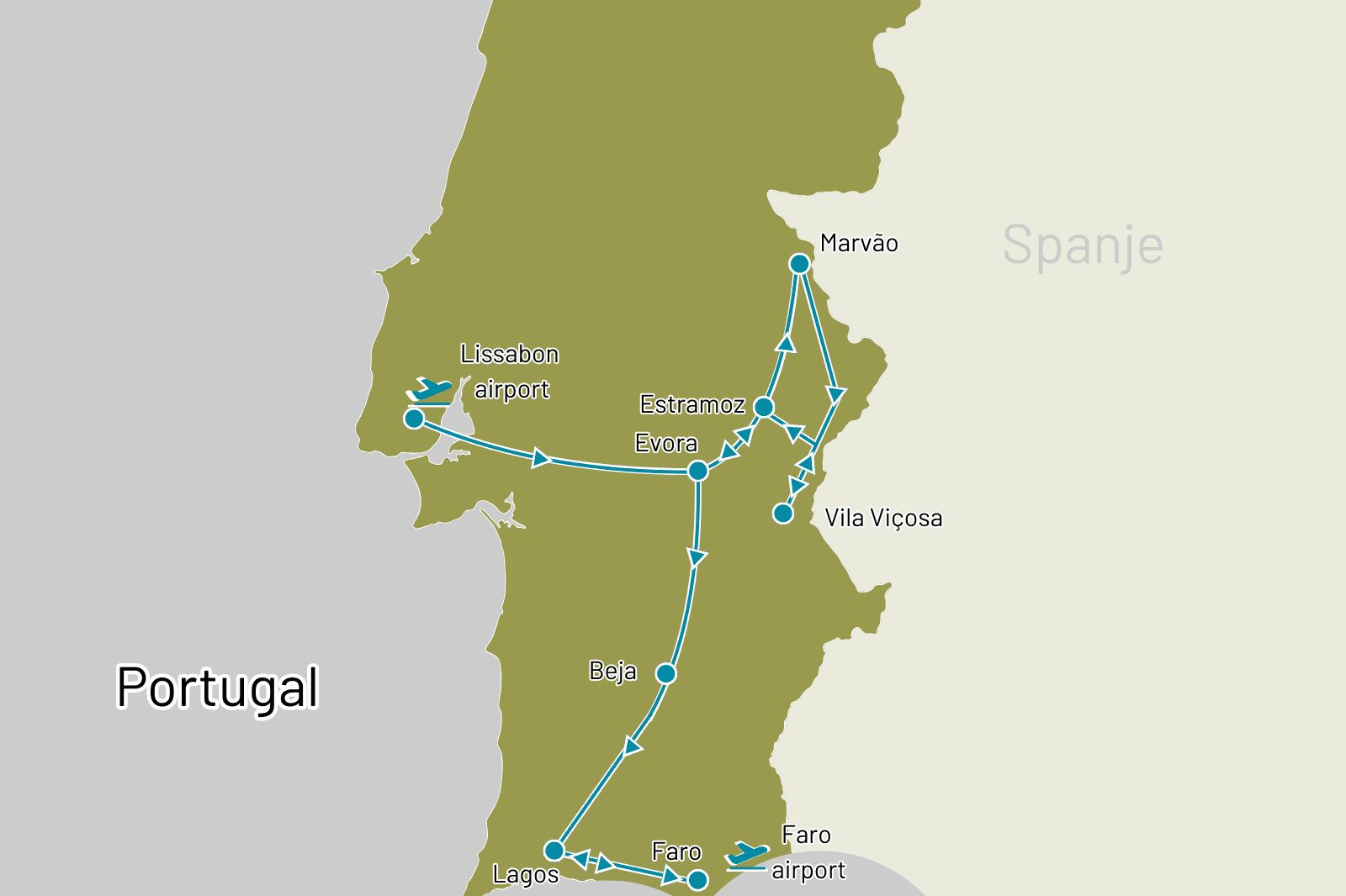 Fly-drive Alentejo en Algarve (hotels) 8 dagen, foto 3
