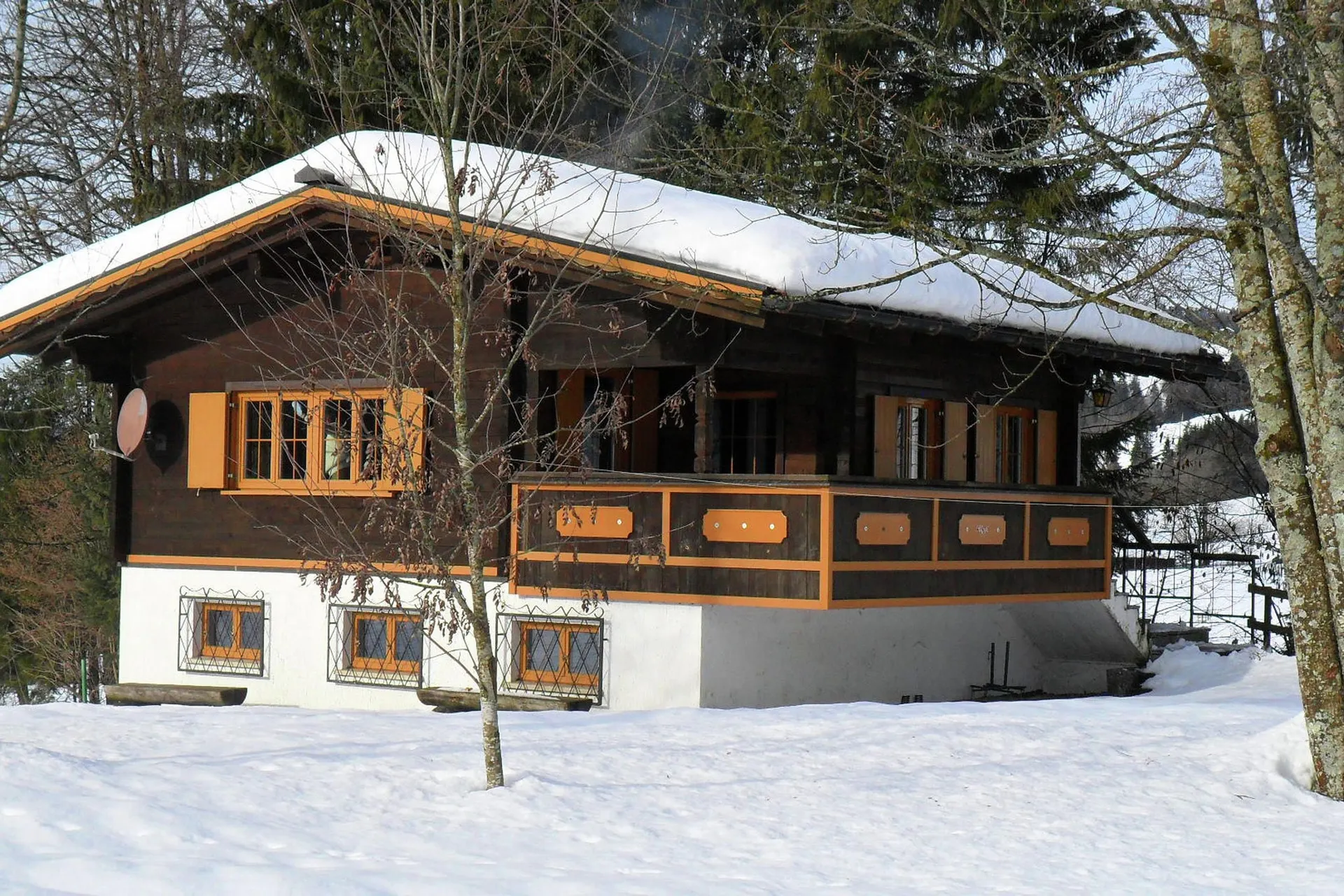 Extérieur maison de vacances (hiver)