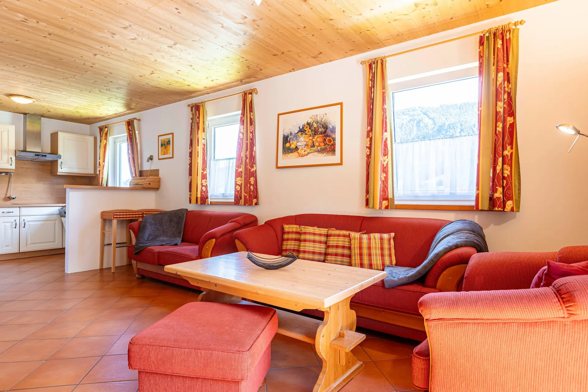 Exterieur vakantiehuis (zomer)