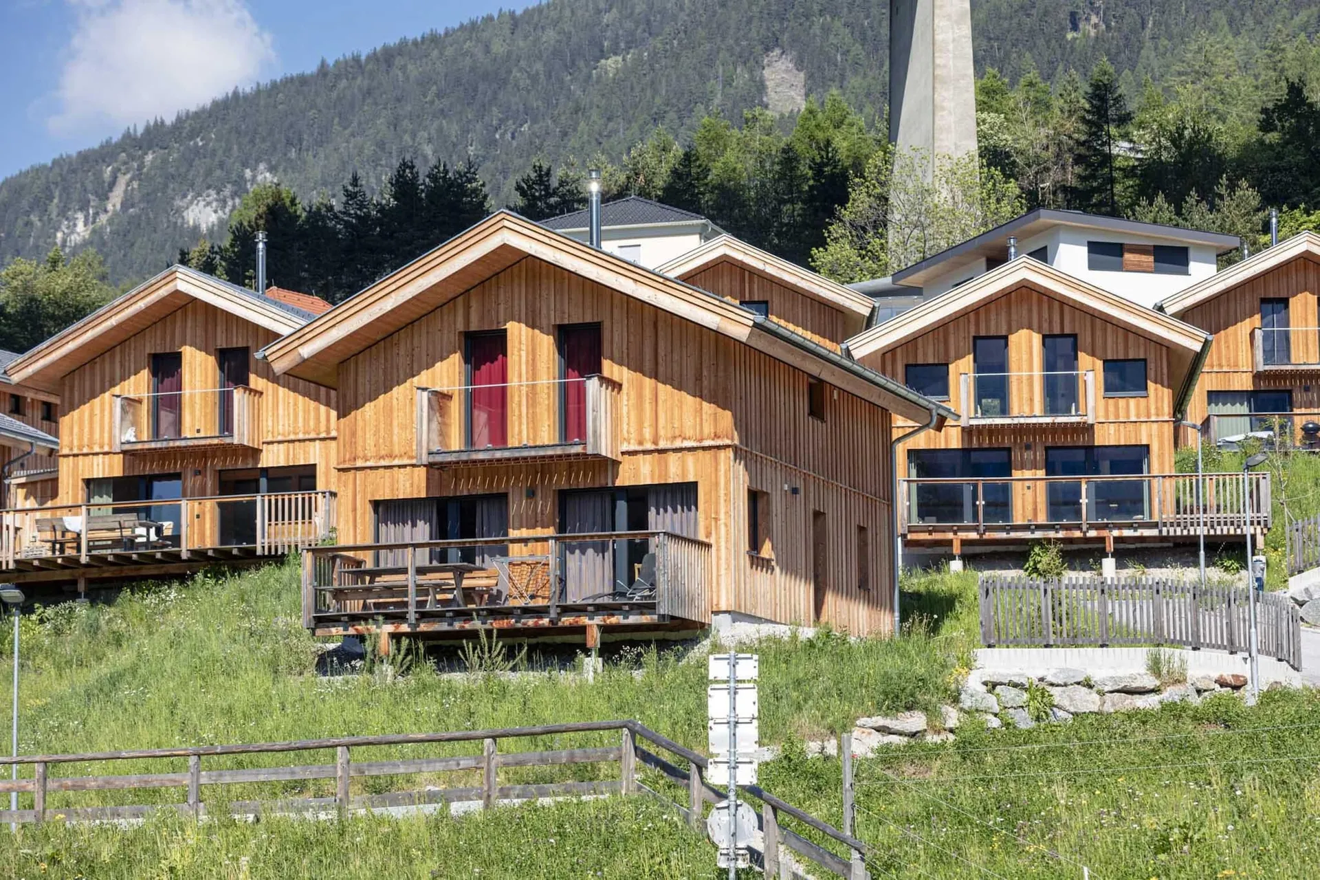 Exterieur vakantiehuis (zomer)