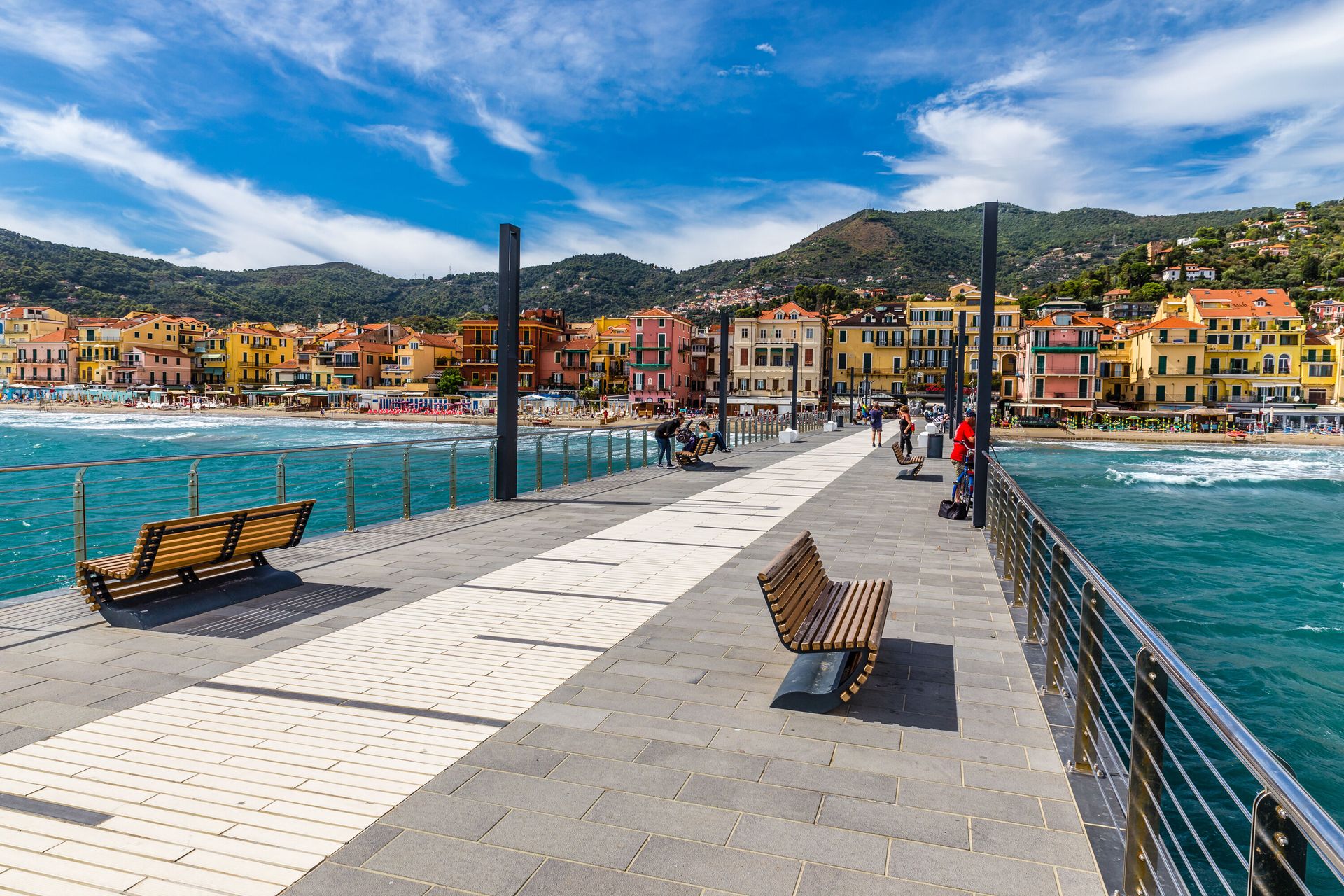 Italiaanse Bloemenrivièra, Alassio, foto 2
