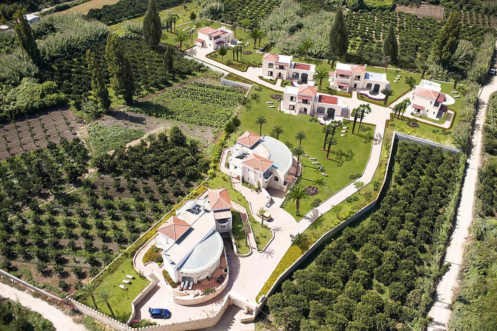 Extérieur maison de vacances (été)