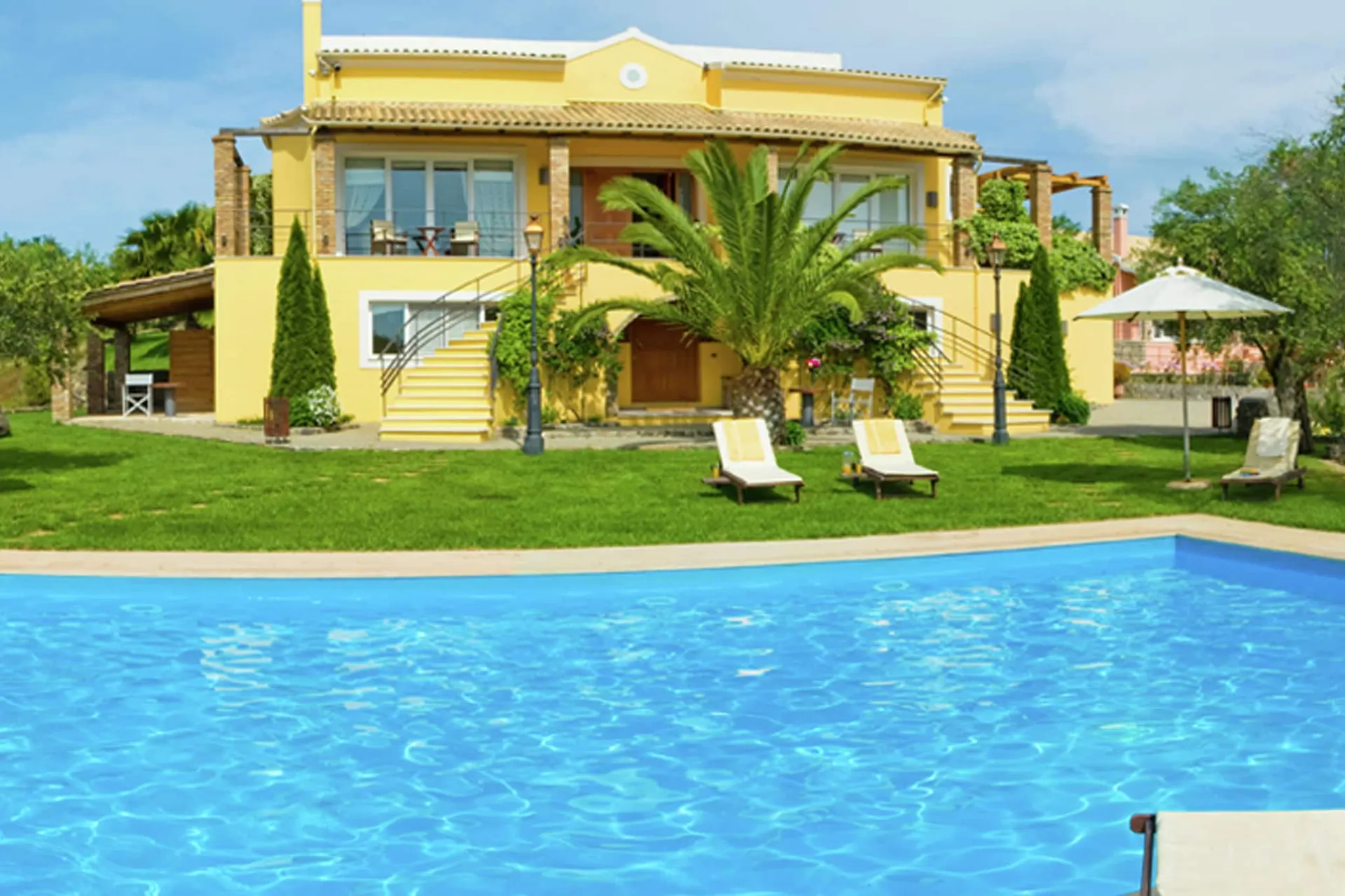 Extérieur maison de vacances (été)