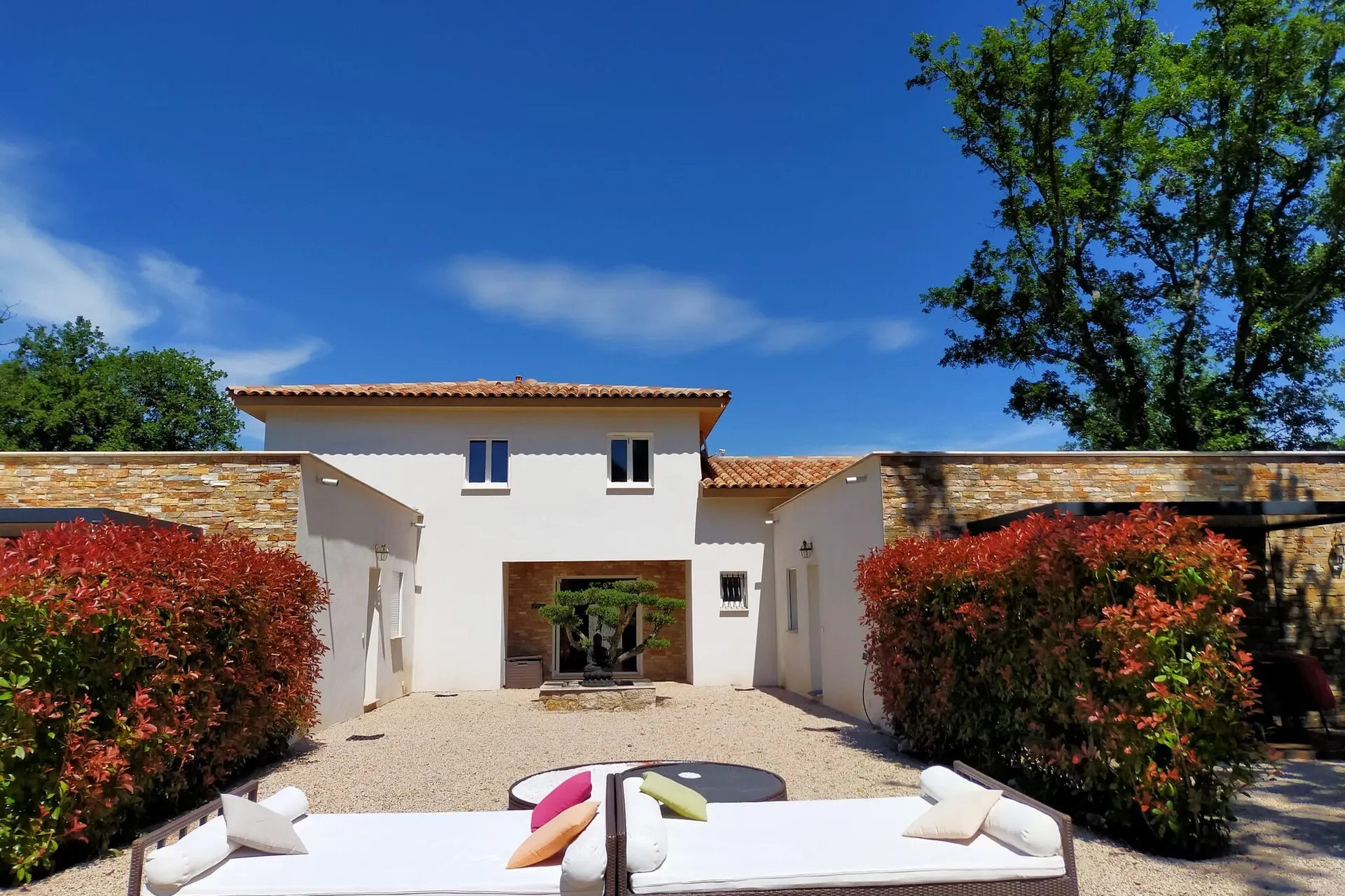 Extérieur maison de vacances (été)
