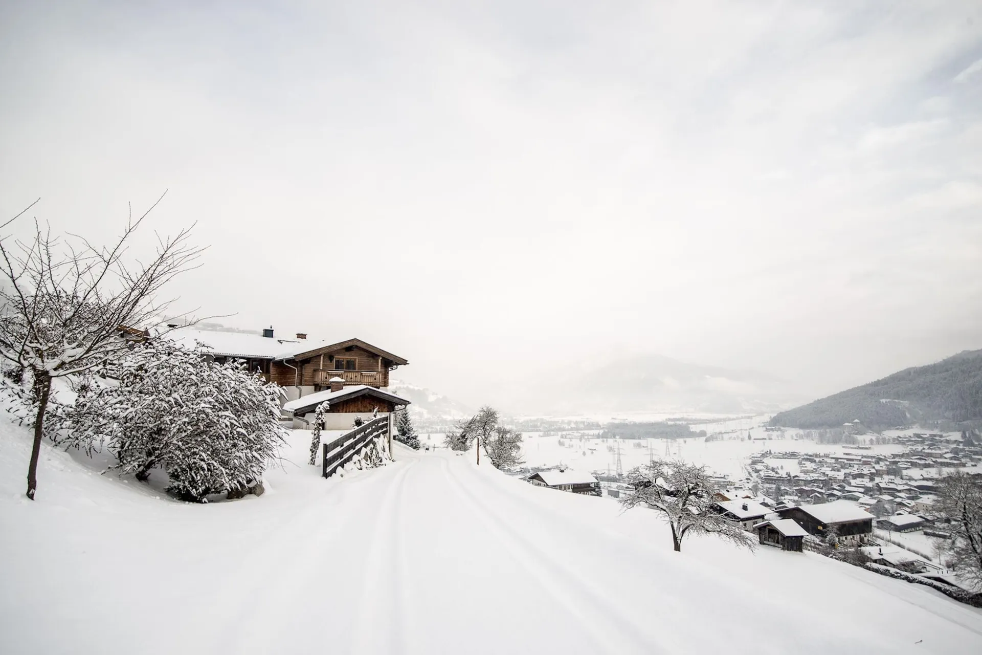 Extérieur maison de vacances (hiver)