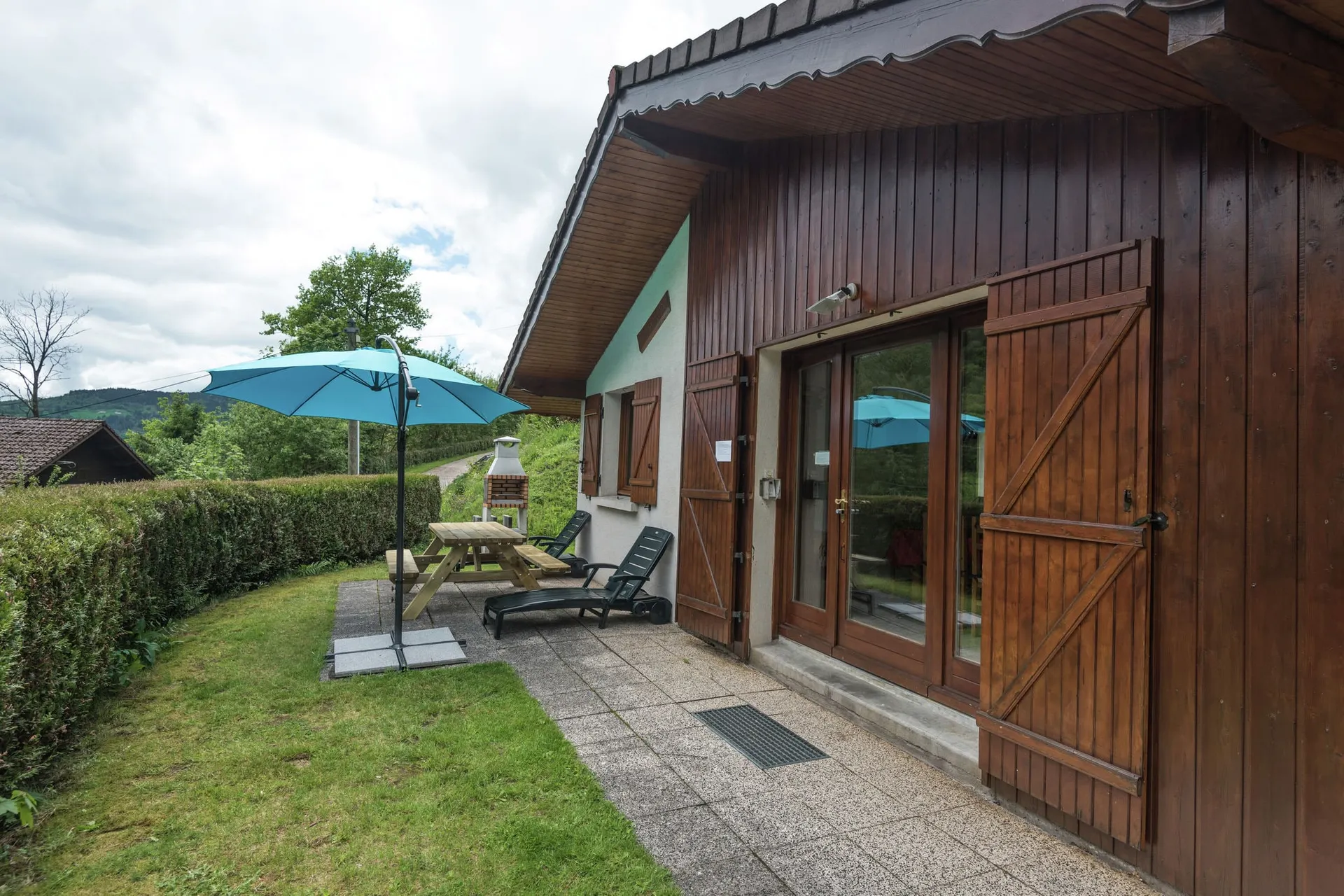 Exterieur vakantiehuis (zomer)