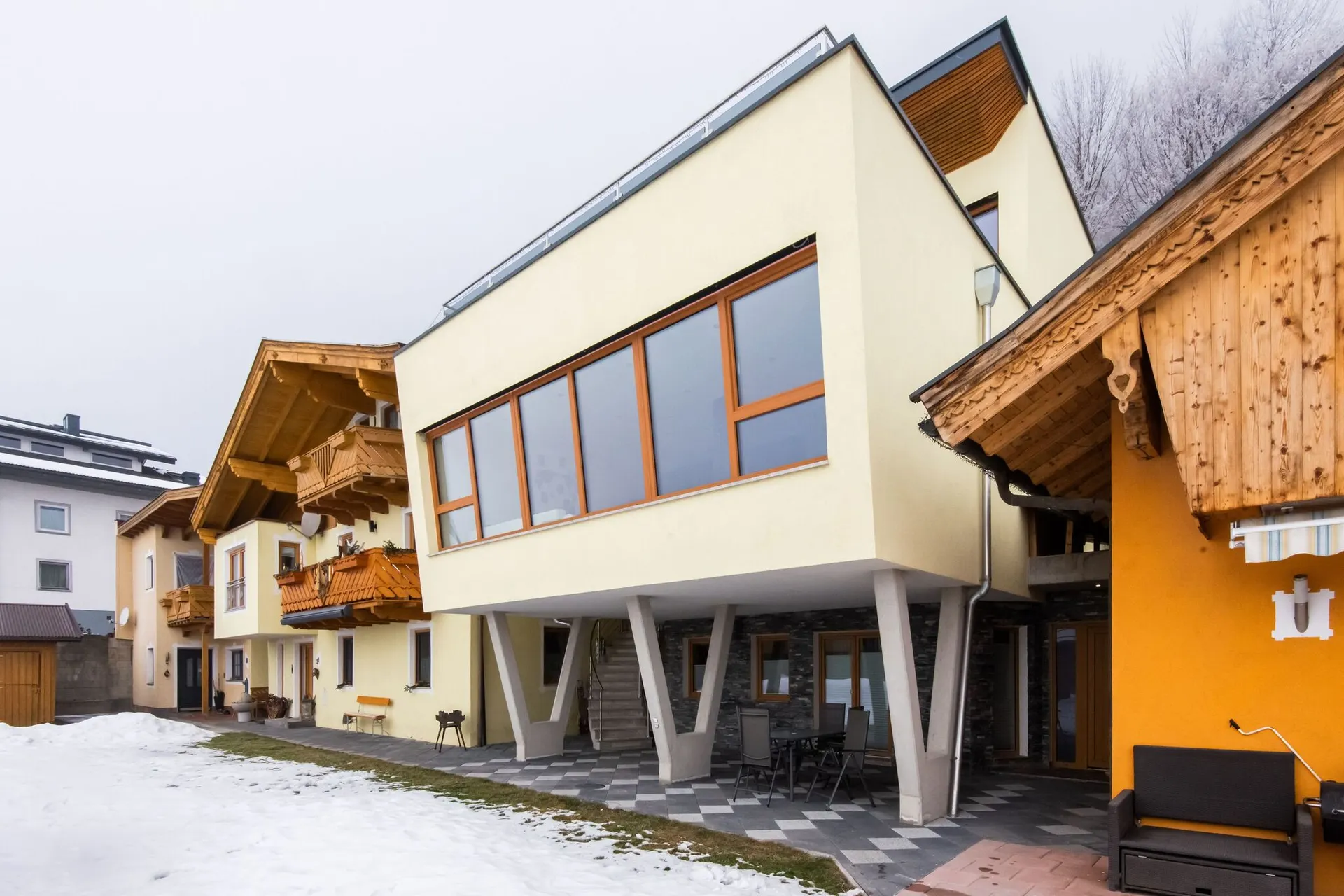 Extérieur maison de vacances (hiver)