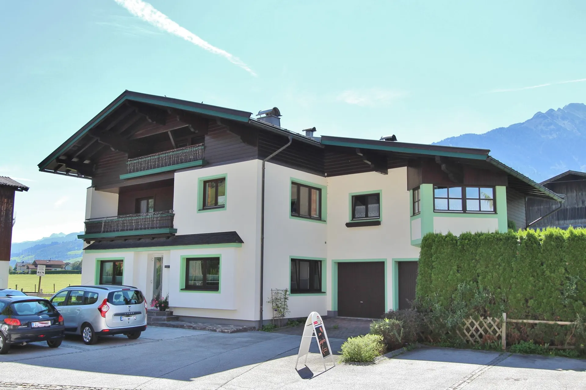 Exterieur vakantiehuis (zomer)