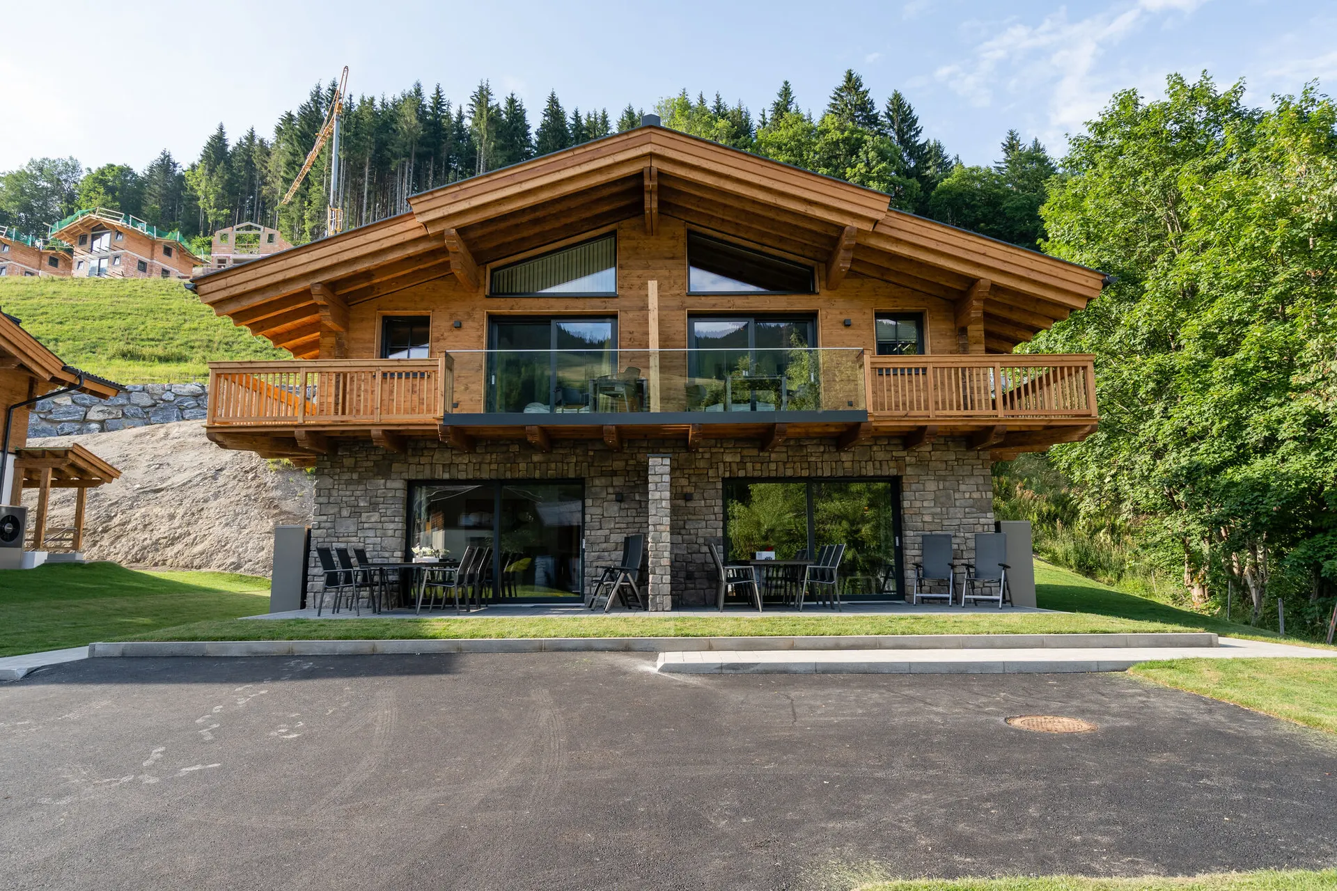 Extérieur maison de vacances (été)