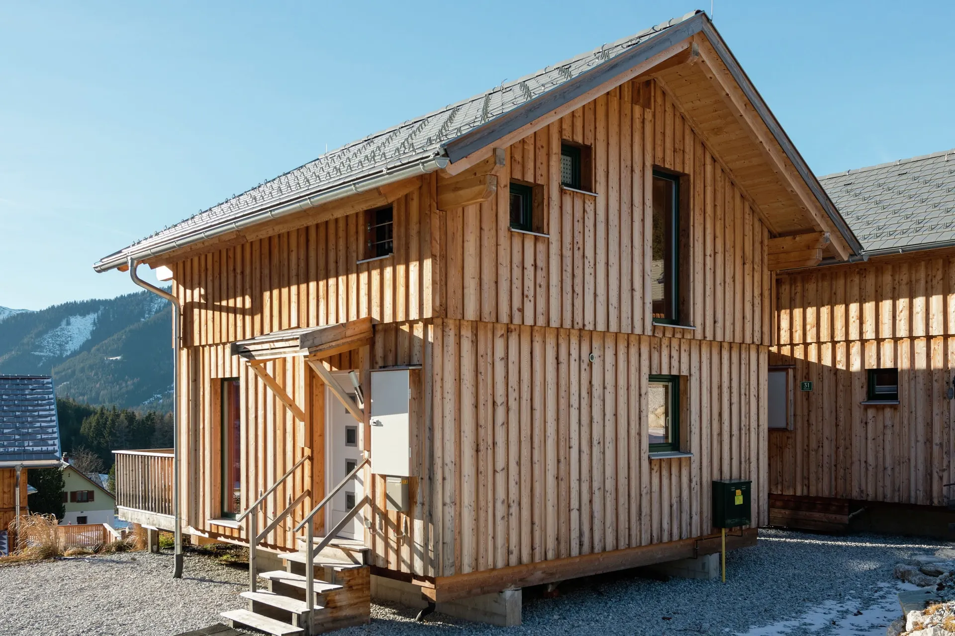 Exterieur vakantiehuis (zomer)