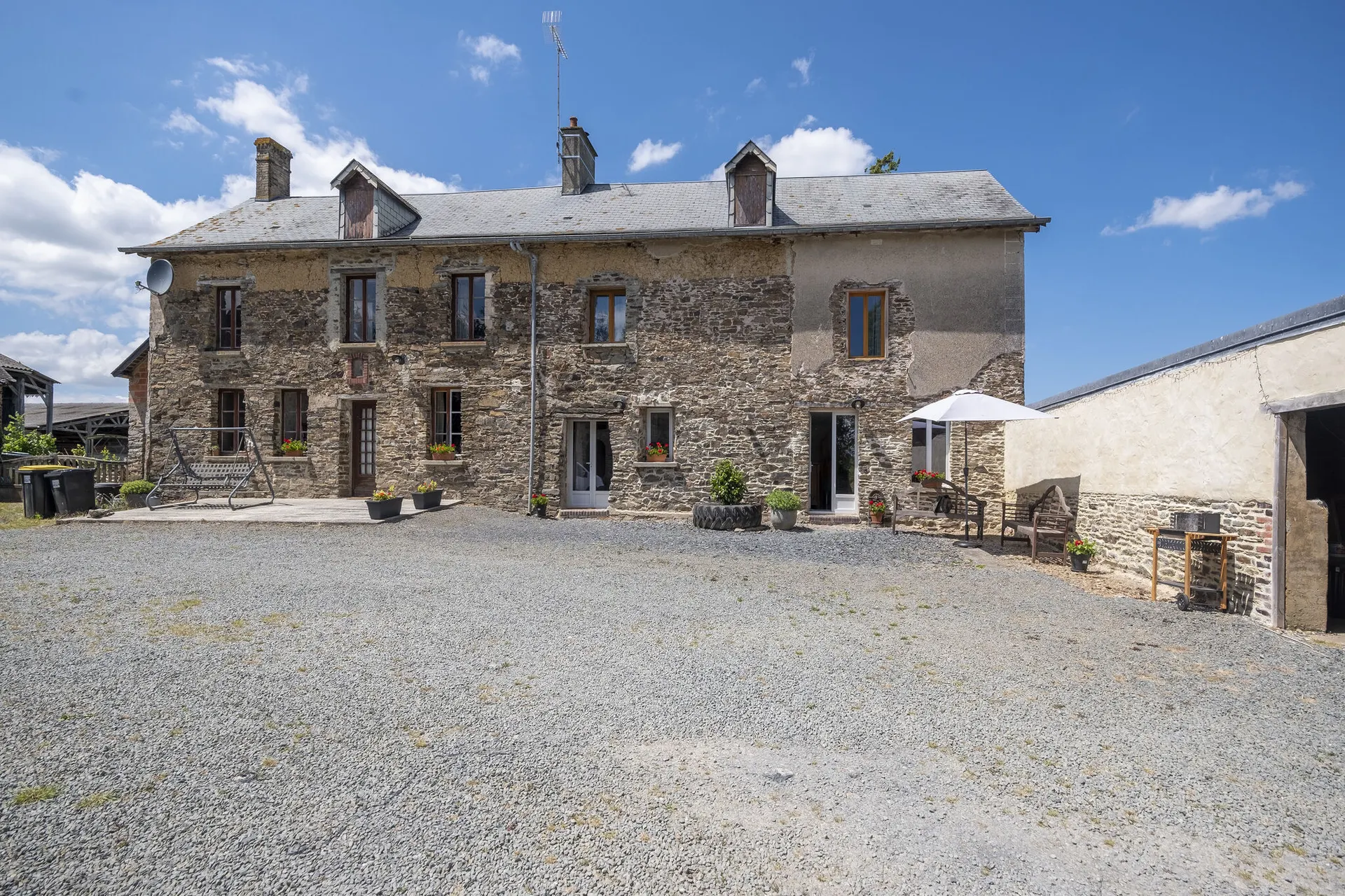 Extérieur maison de vacances (été)