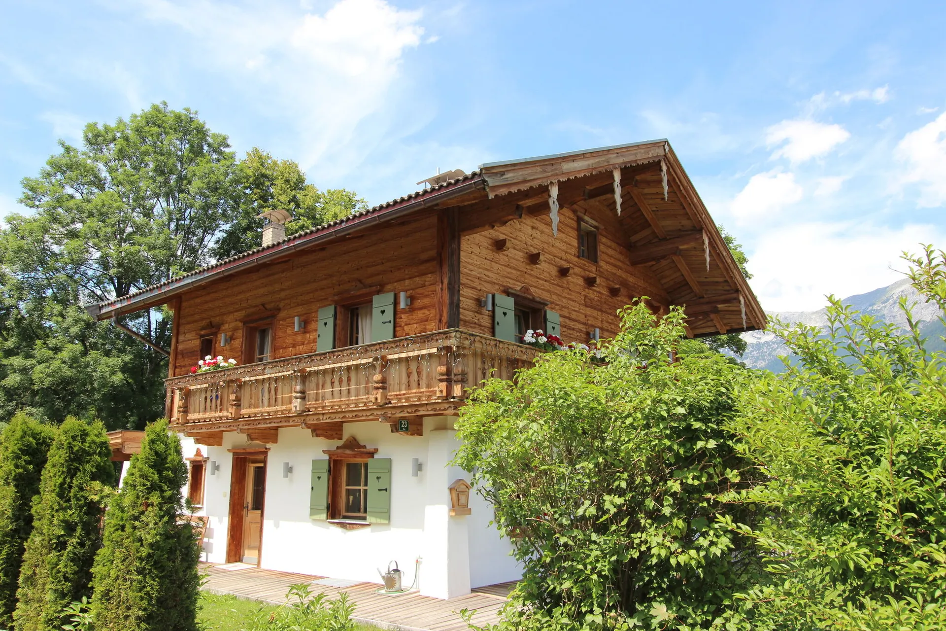 Extérieur maison de vacances (été)