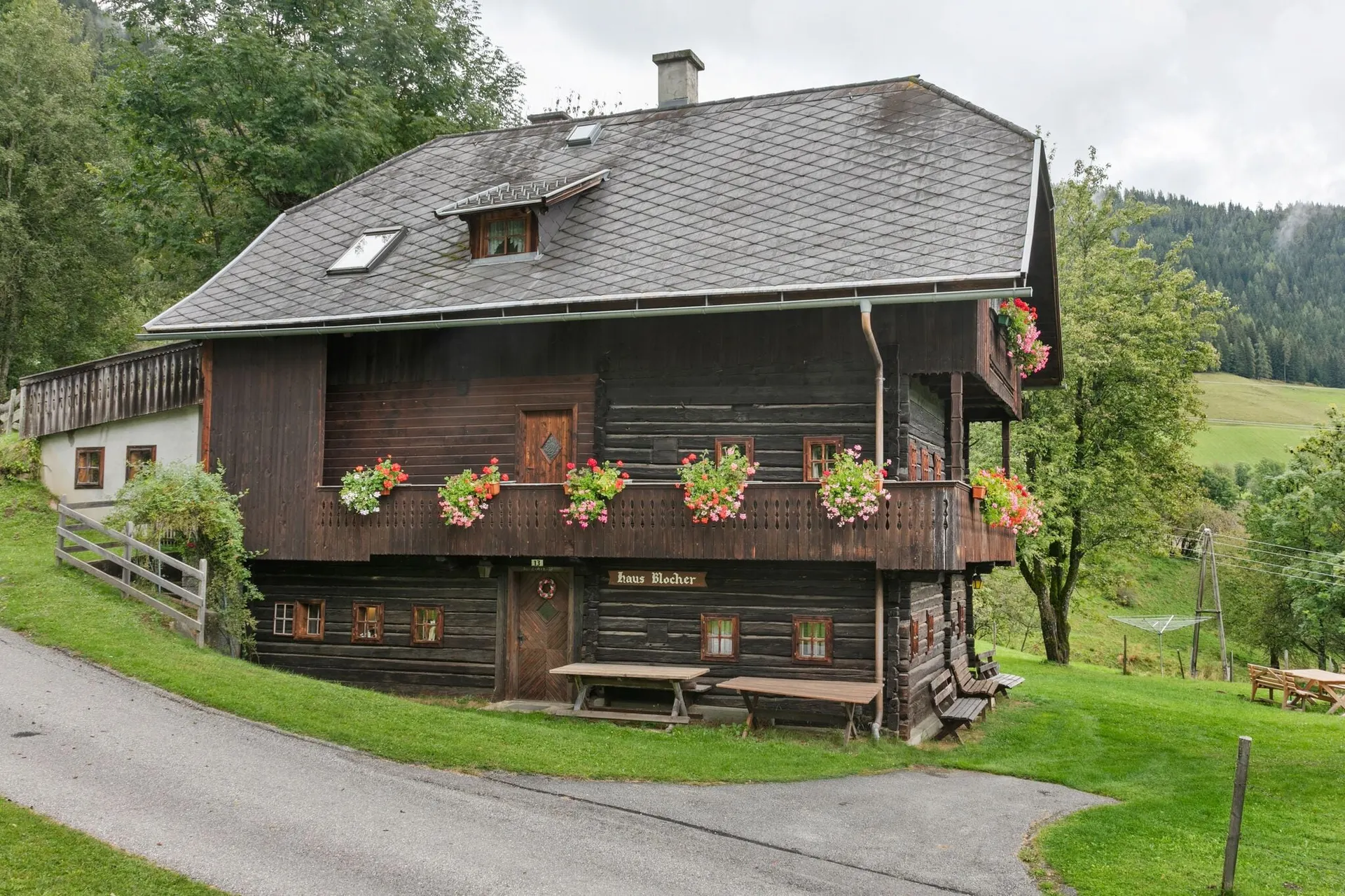 Extérieur maison de vacances (été)