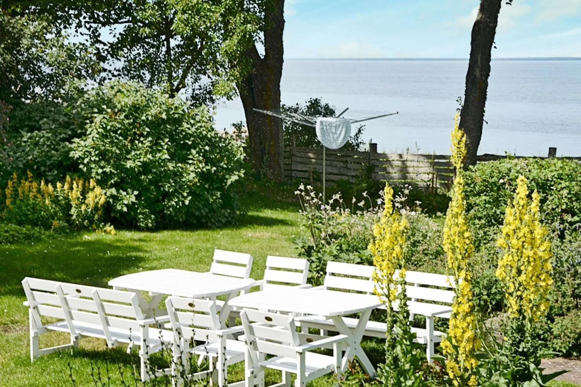 Uitzicht op het water