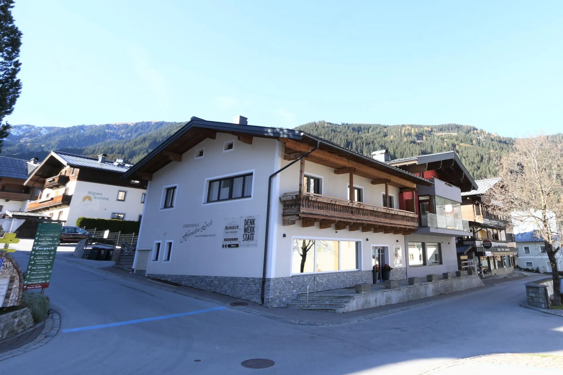 Extérieur maison de vacances (été)