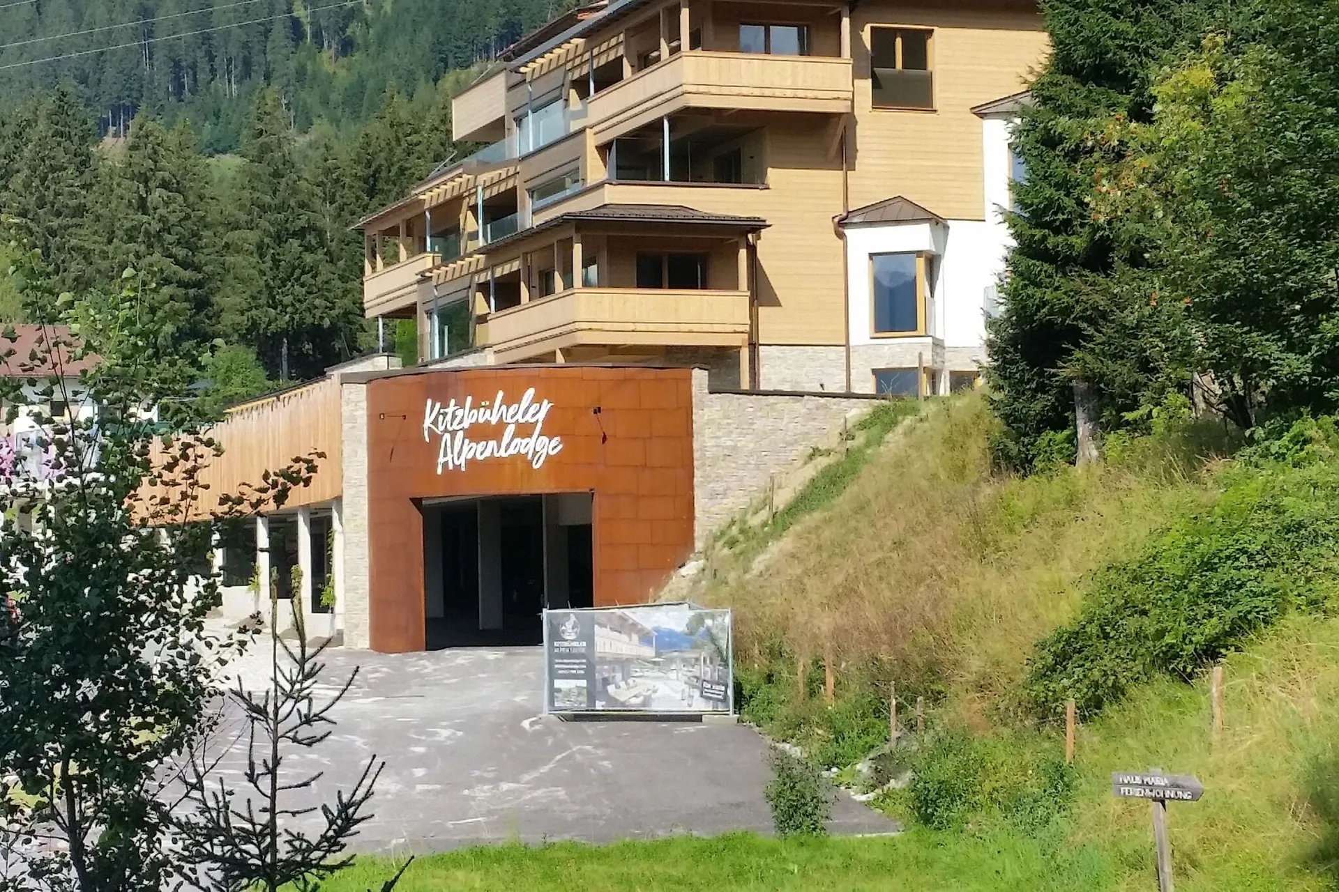 Exterieur vakantiehuis (zomer)