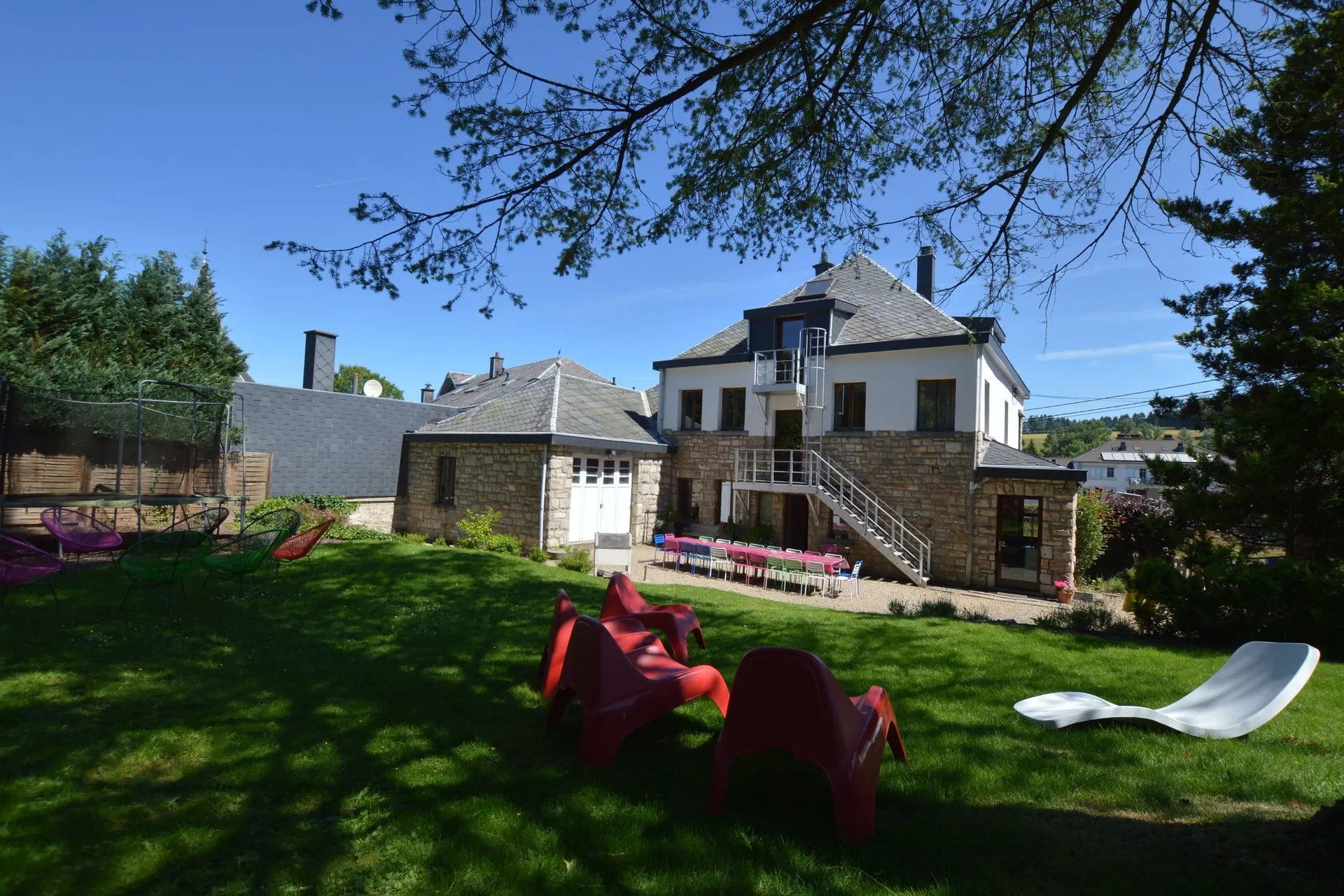 Exterieur vakantiehuis (zomer)