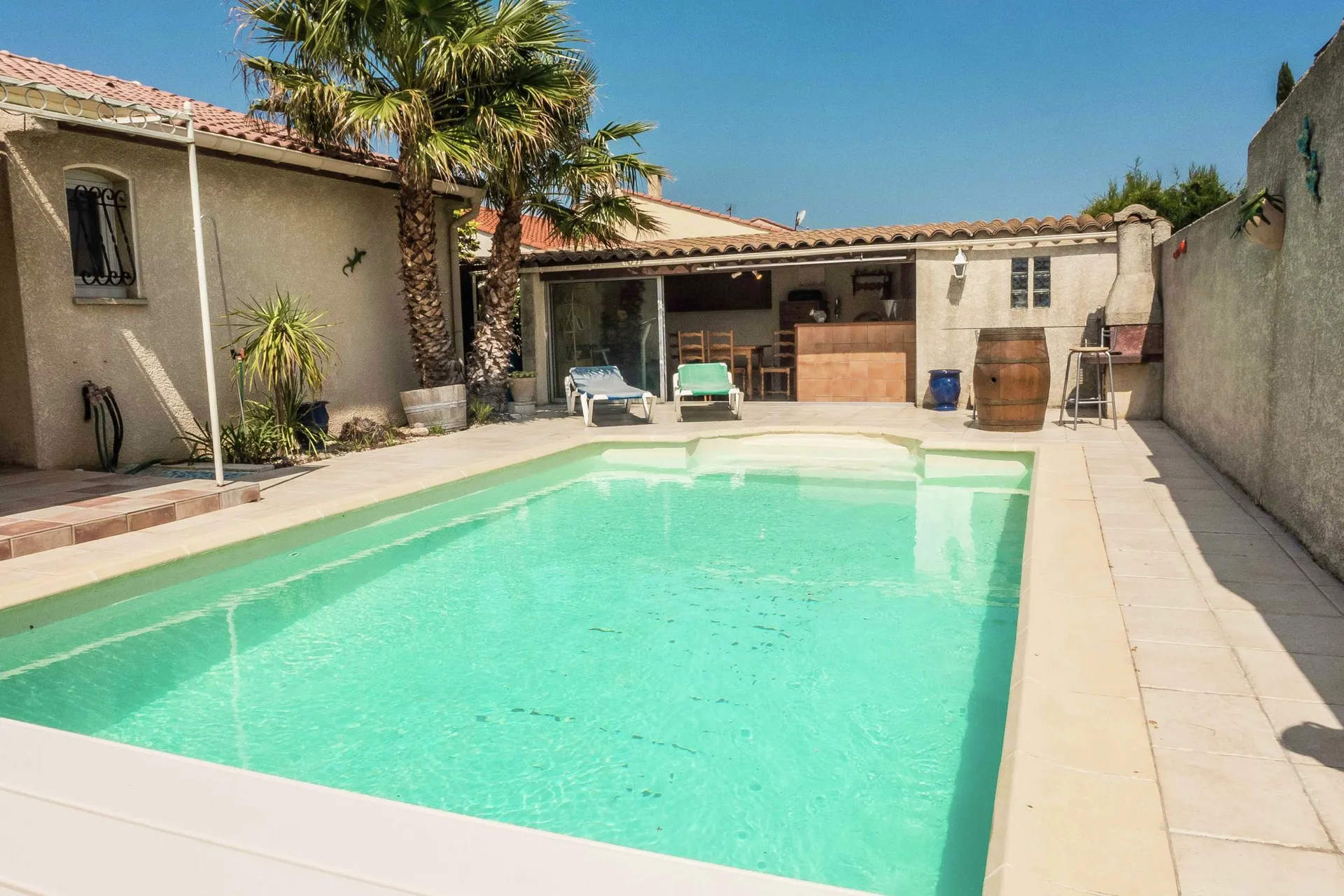 Extérieur maison de vacances (été)