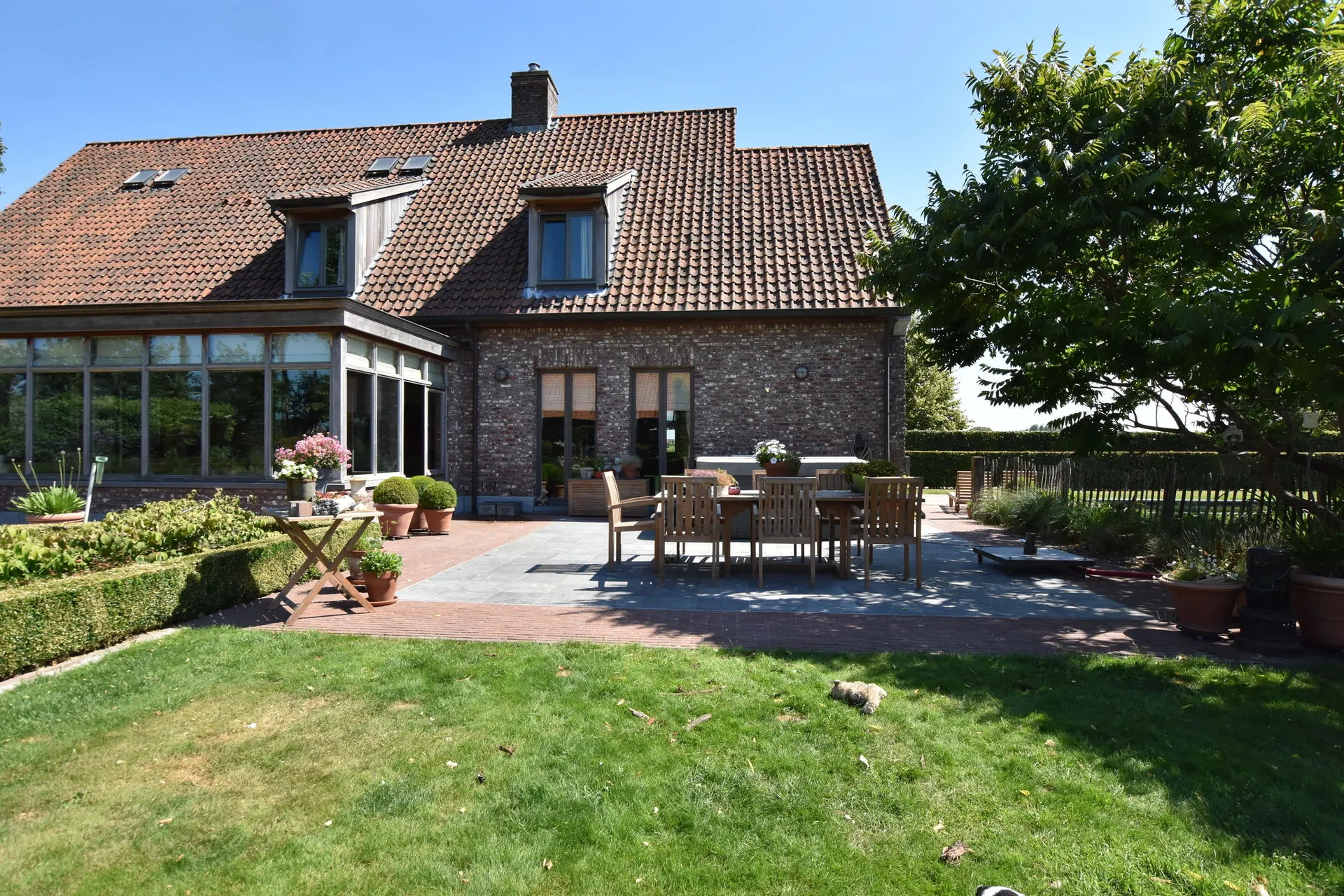 Extérieur maison de vacances (été)