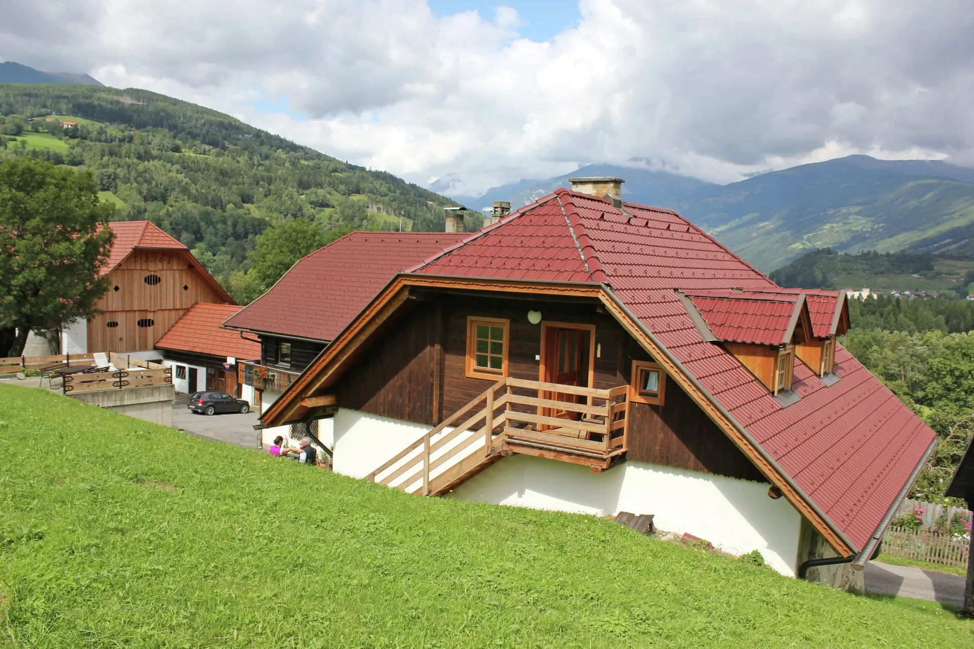 Extérieur maison de vacances (été)
