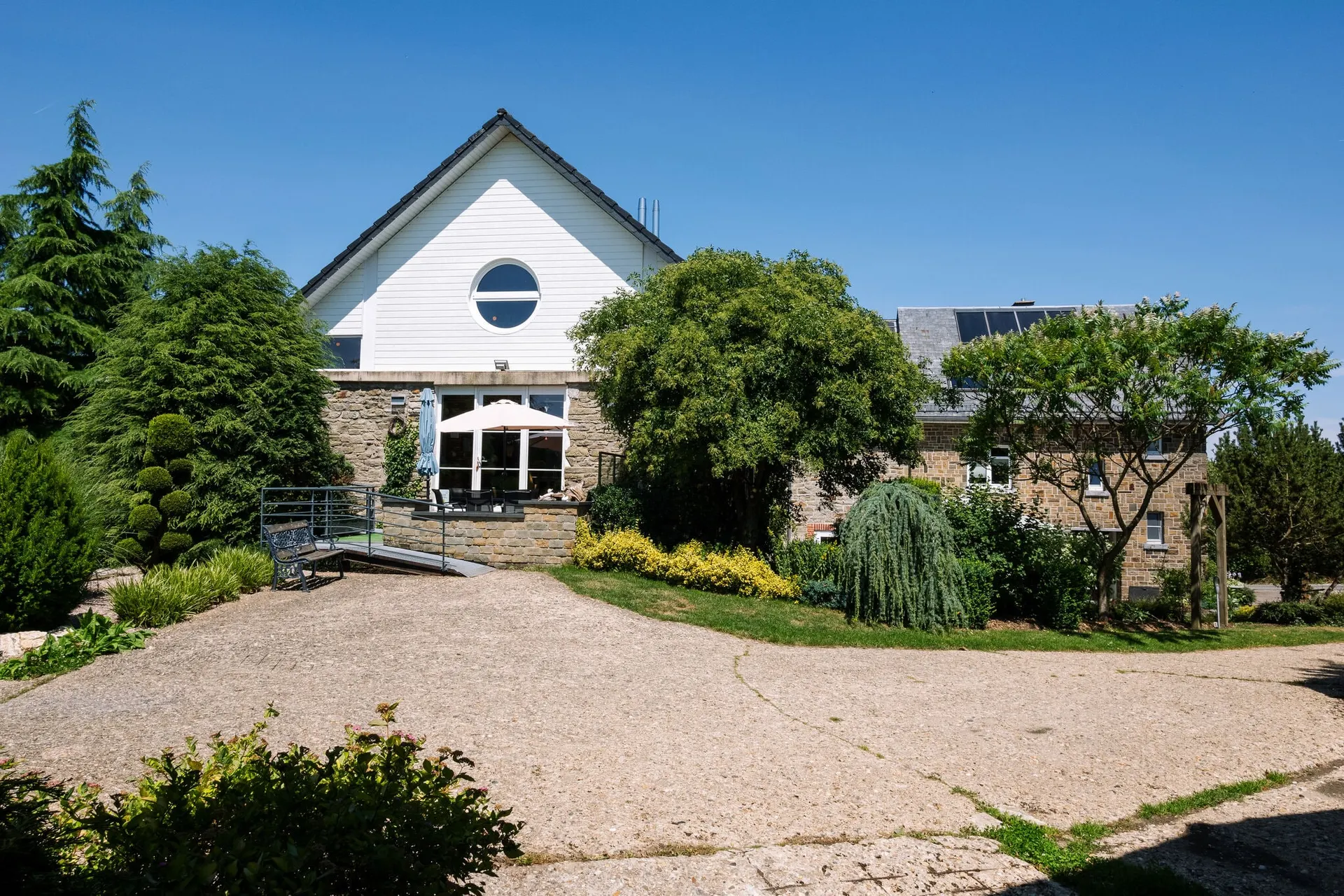 Extérieur maison de vacances (été)